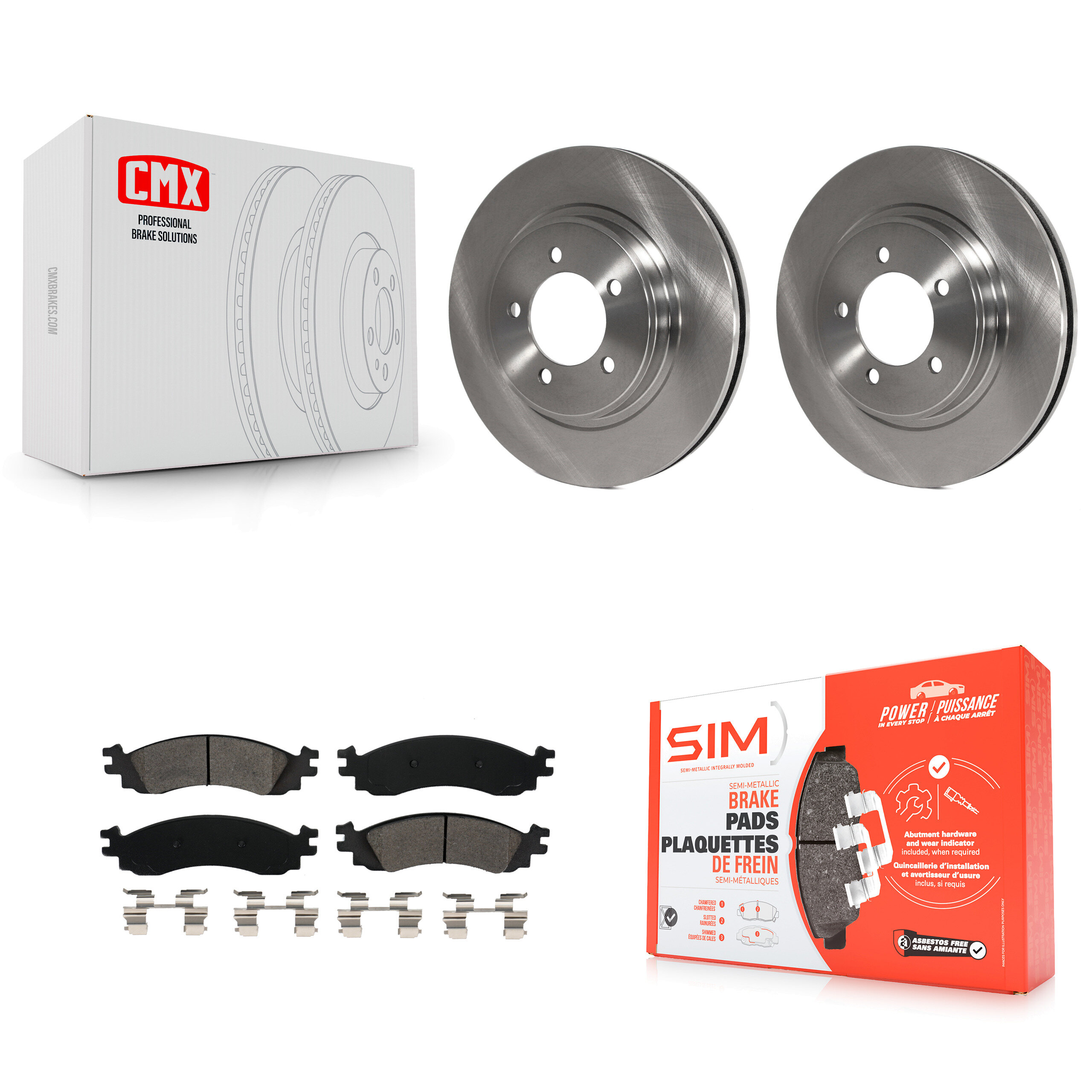 Transit Auto - K8S-100152 - Front Disc Brake Kits