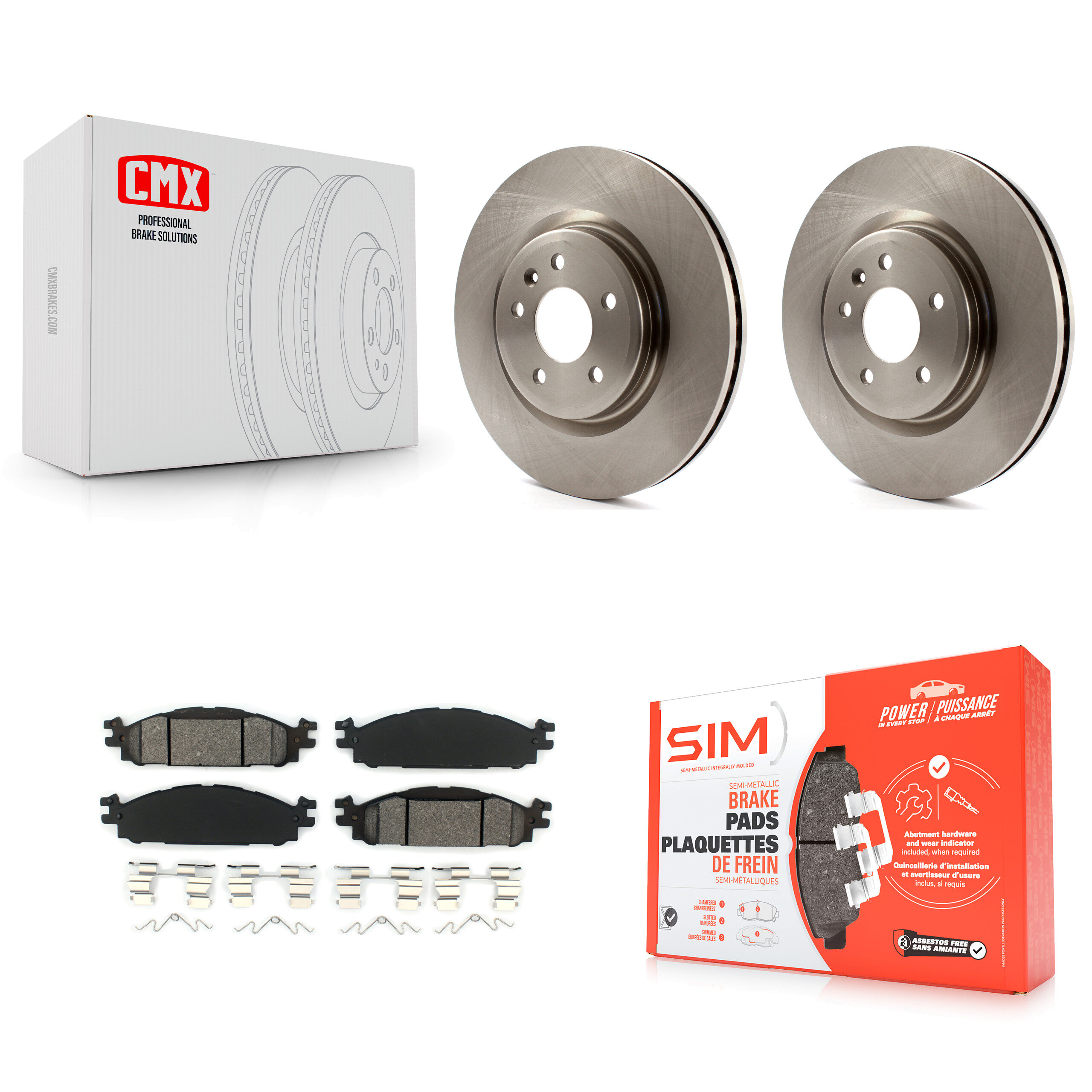 Transit Auto - K8S-100166 - Front Disc Brake Kits
