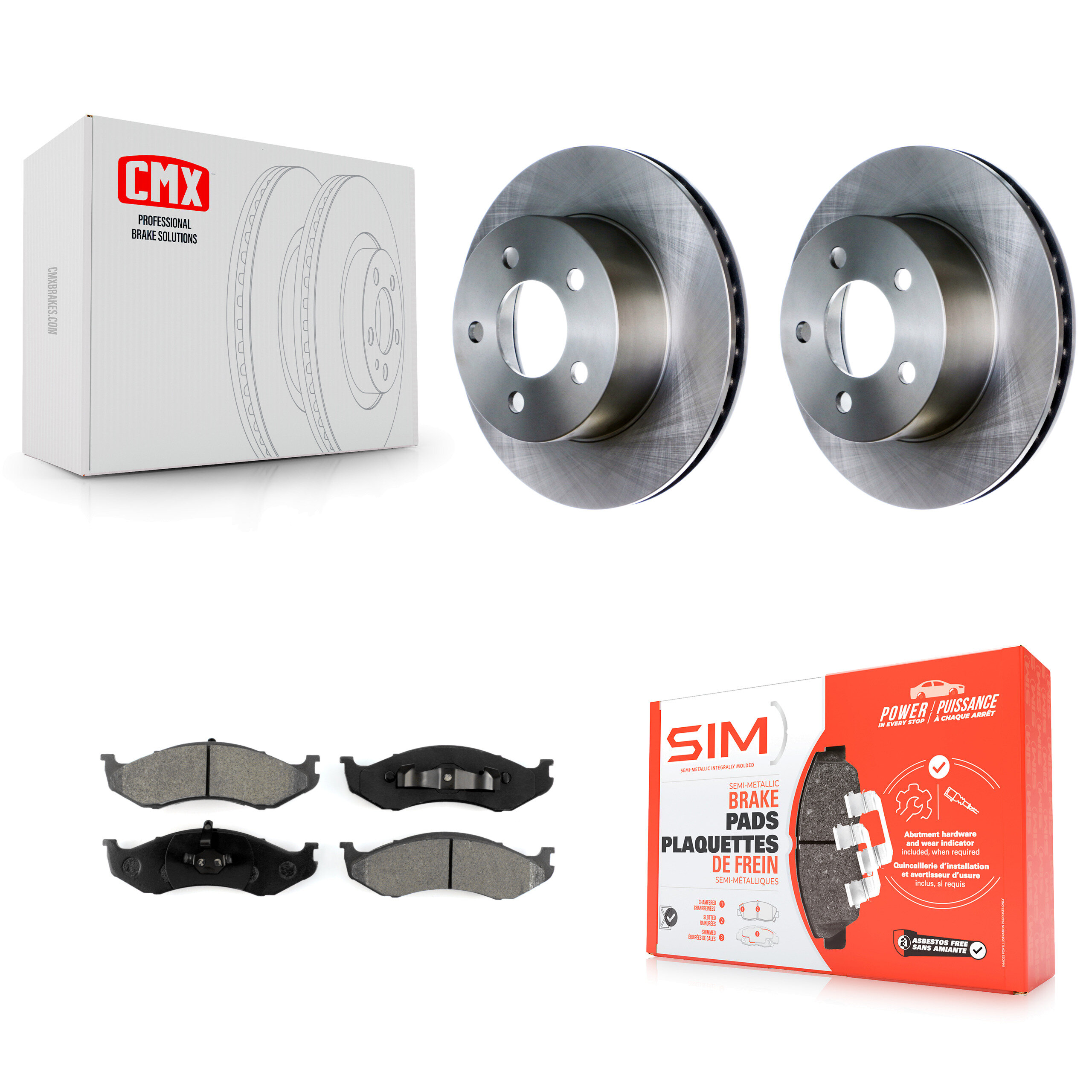 Transit Auto - K8S-100181 - Front Disc Brake Kits