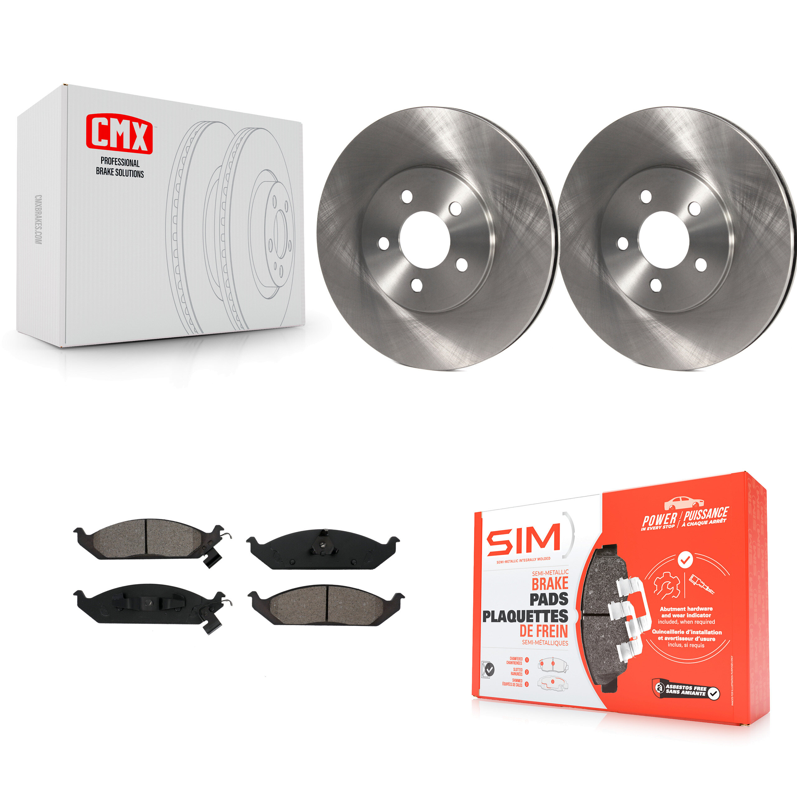 Transit Auto - K8S-100189 - Front Disc Brake Kits