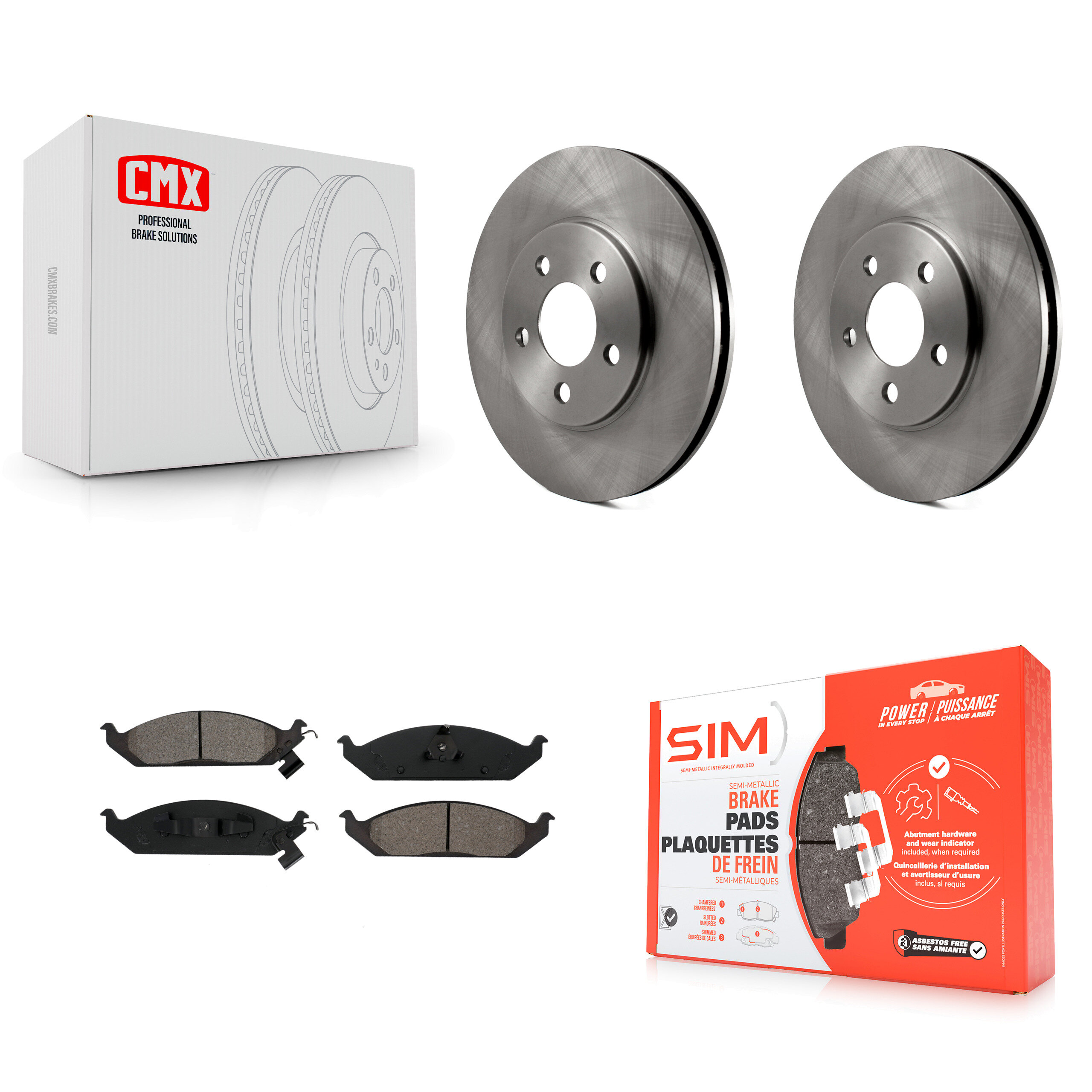 Transit Auto - K8S-100191 - Front Disc Brake Kits