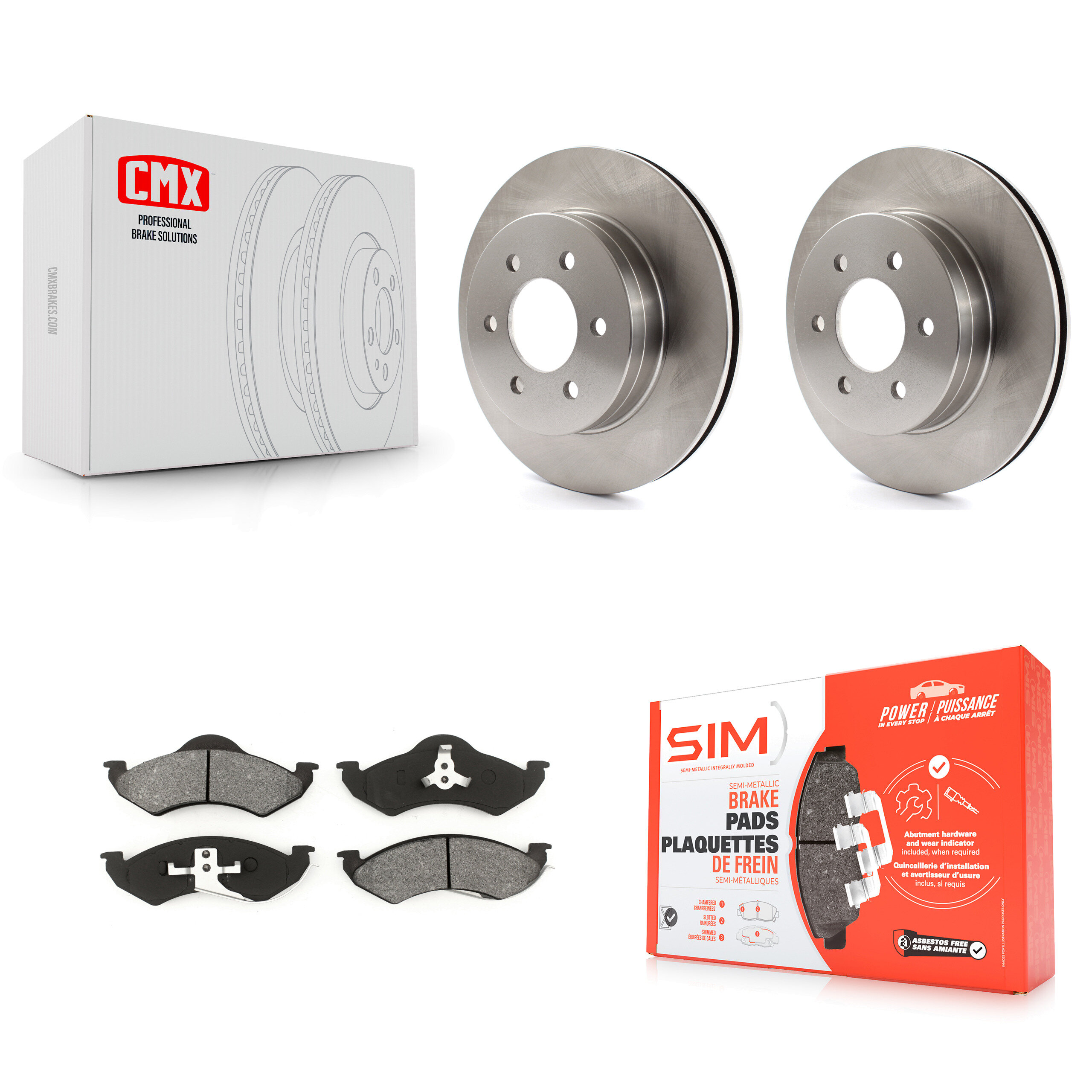 Transit Auto - K8S-100193 - Front Disc Brake Kits