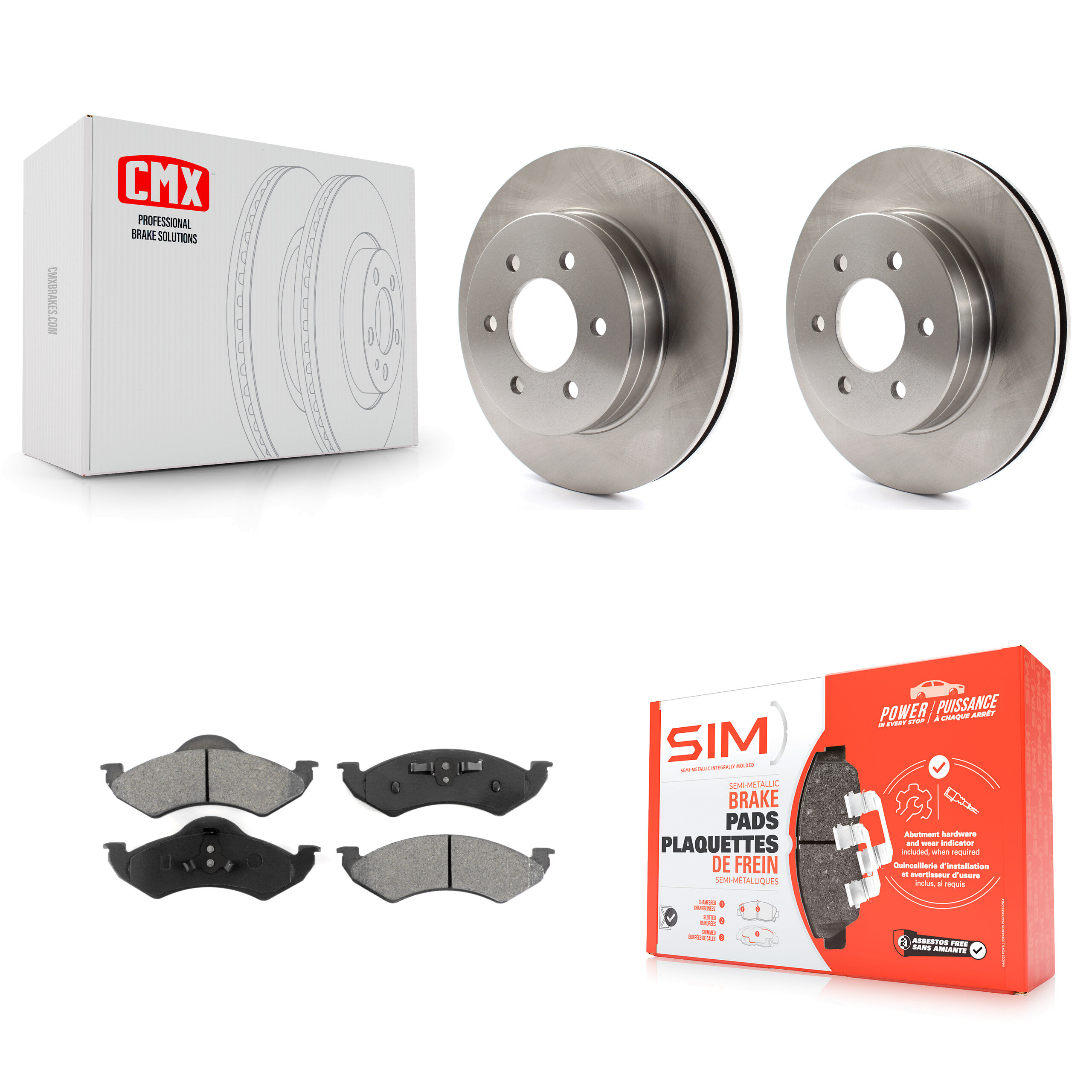 Transit Auto - K8S-100194 - Front Disc Brake Kits