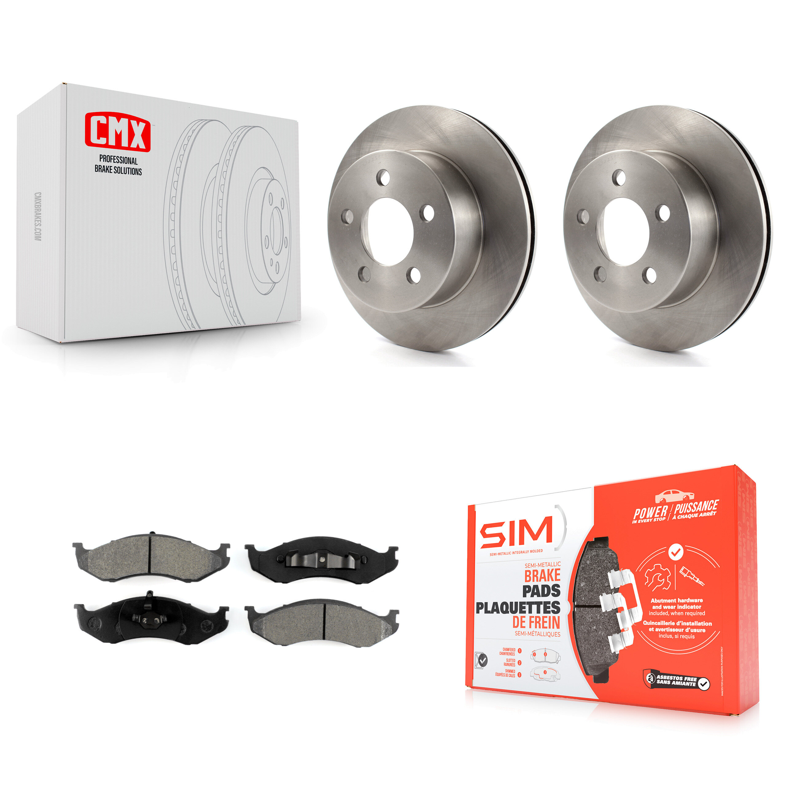 Transit Auto - K8S-100206 - Front Disc Brake Kits