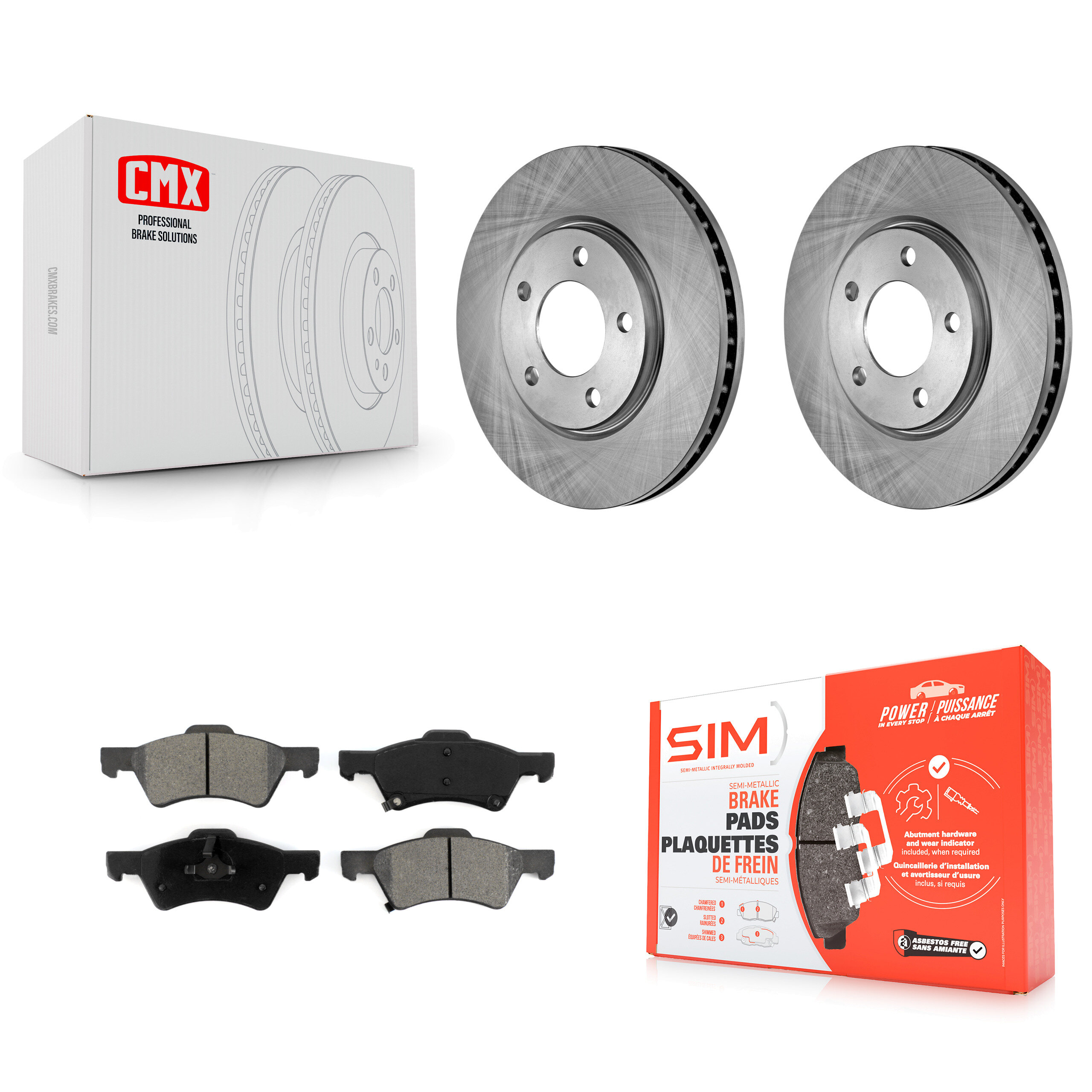 Transit Auto - K8S-100213 - Front Disc Brake Kits