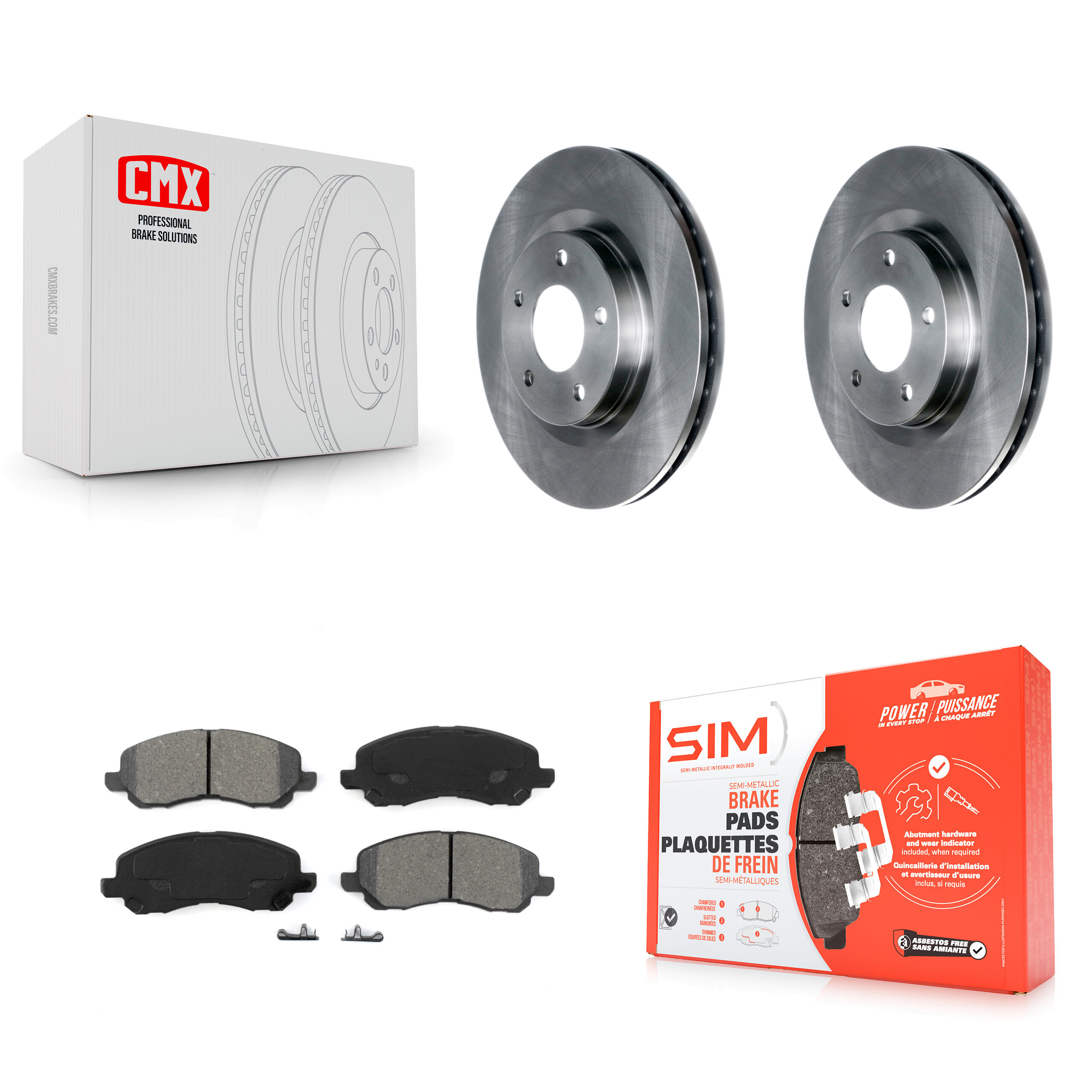 Transit Auto - K8S-100229 - Front Disc Brake Kits