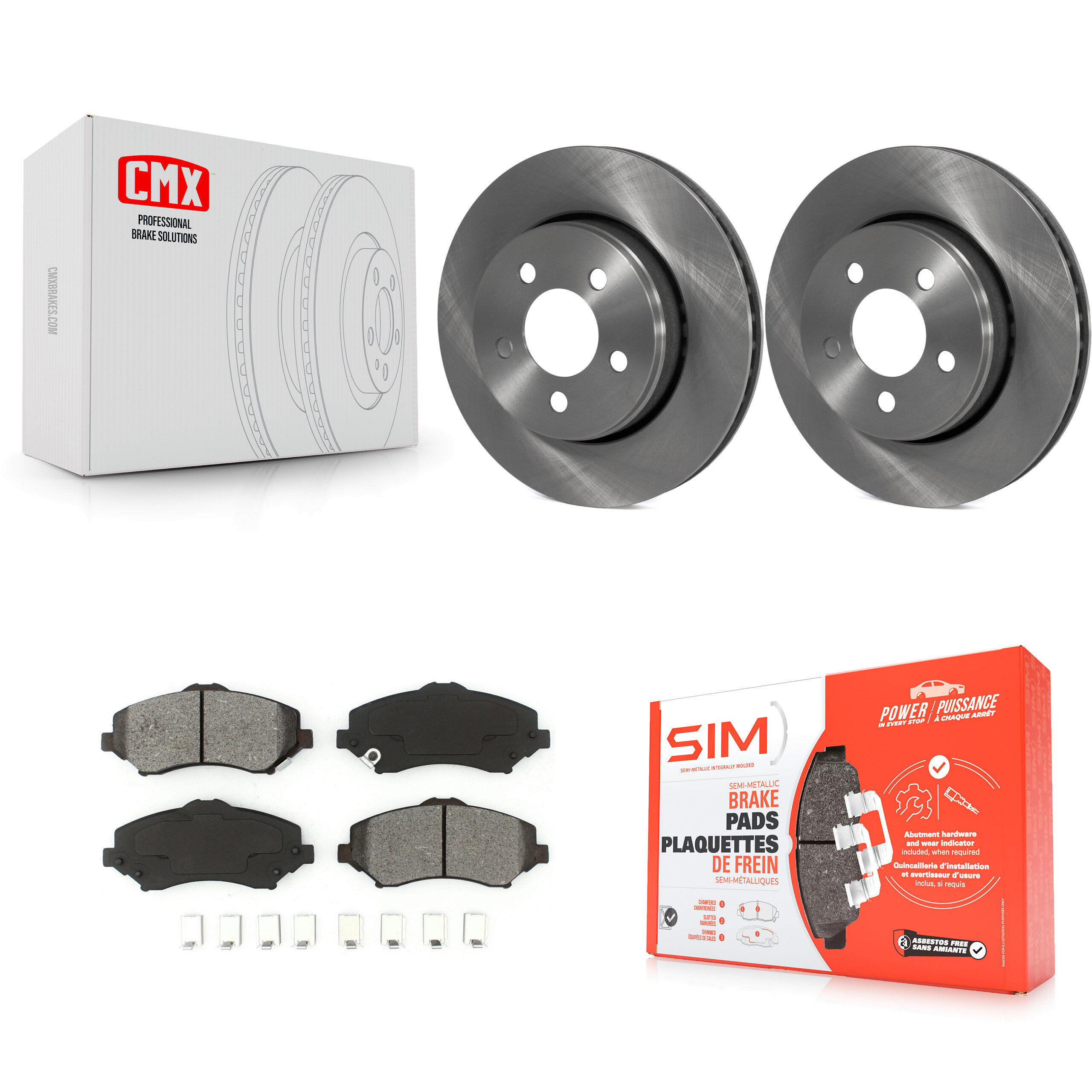 Transit Auto - K8S-100231 - Front Disc Brake Kits
