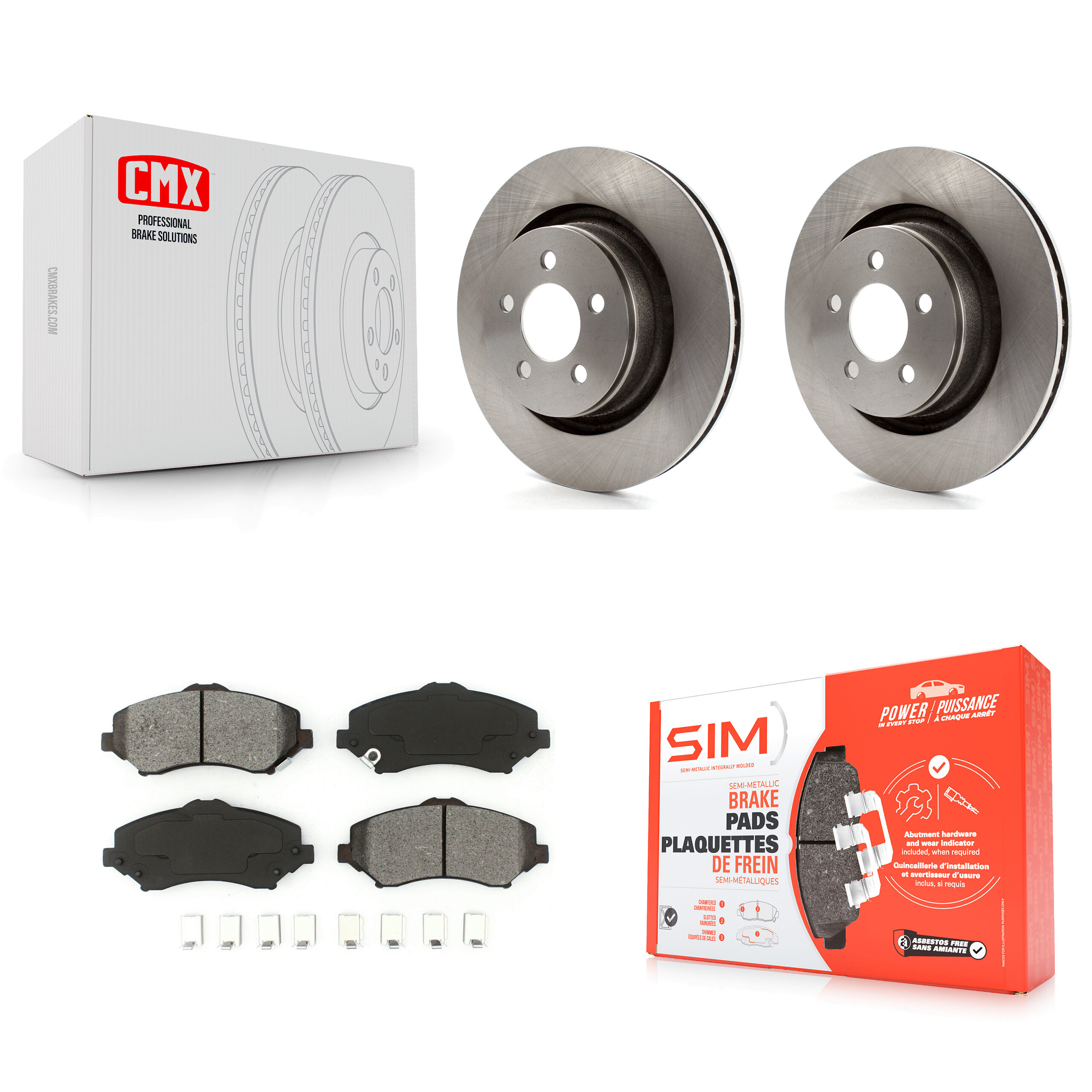 Transit Auto - K8S-100235 - Front Disc Brake Kits