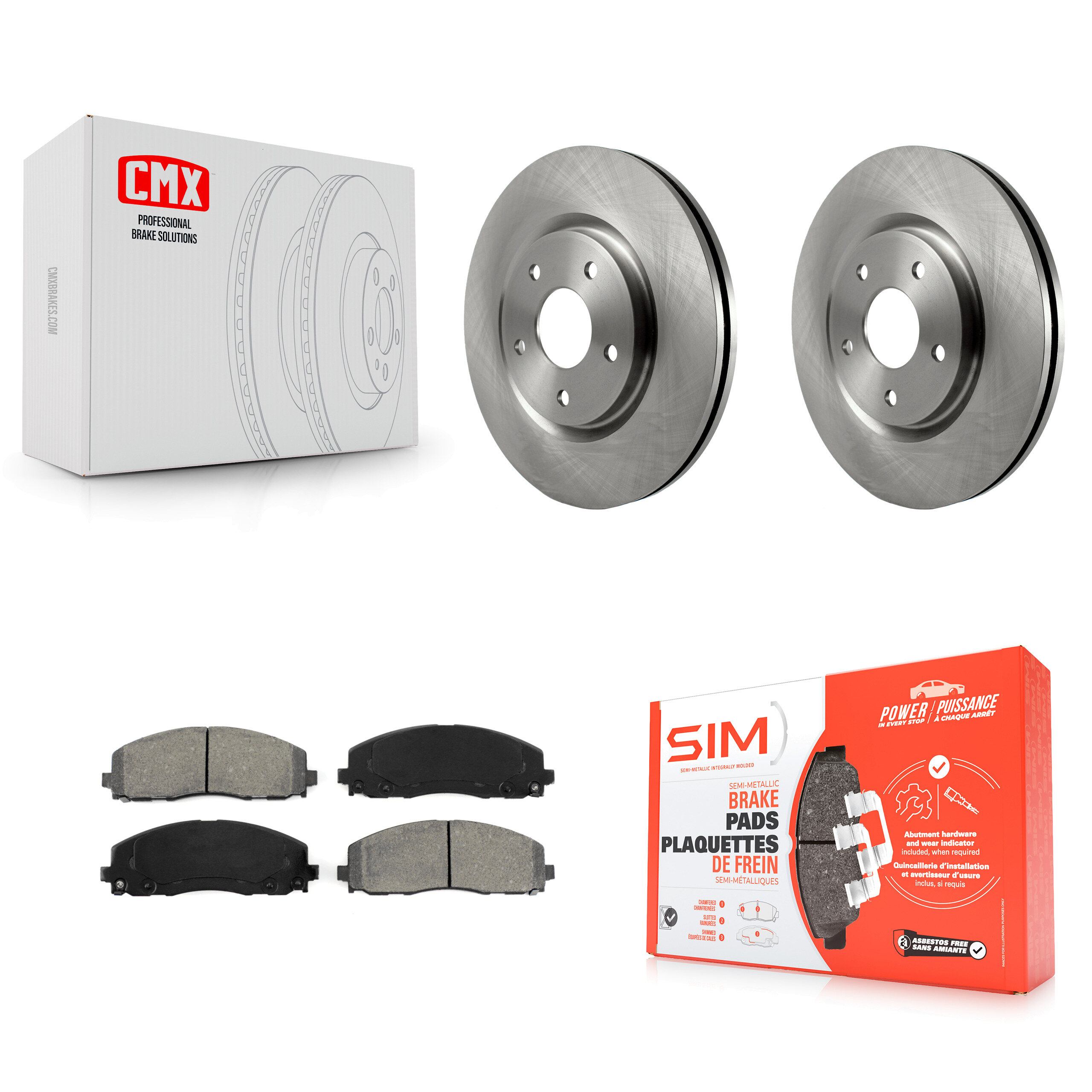 Transit Auto - K8S-100242 - Front Disc Brake Kits