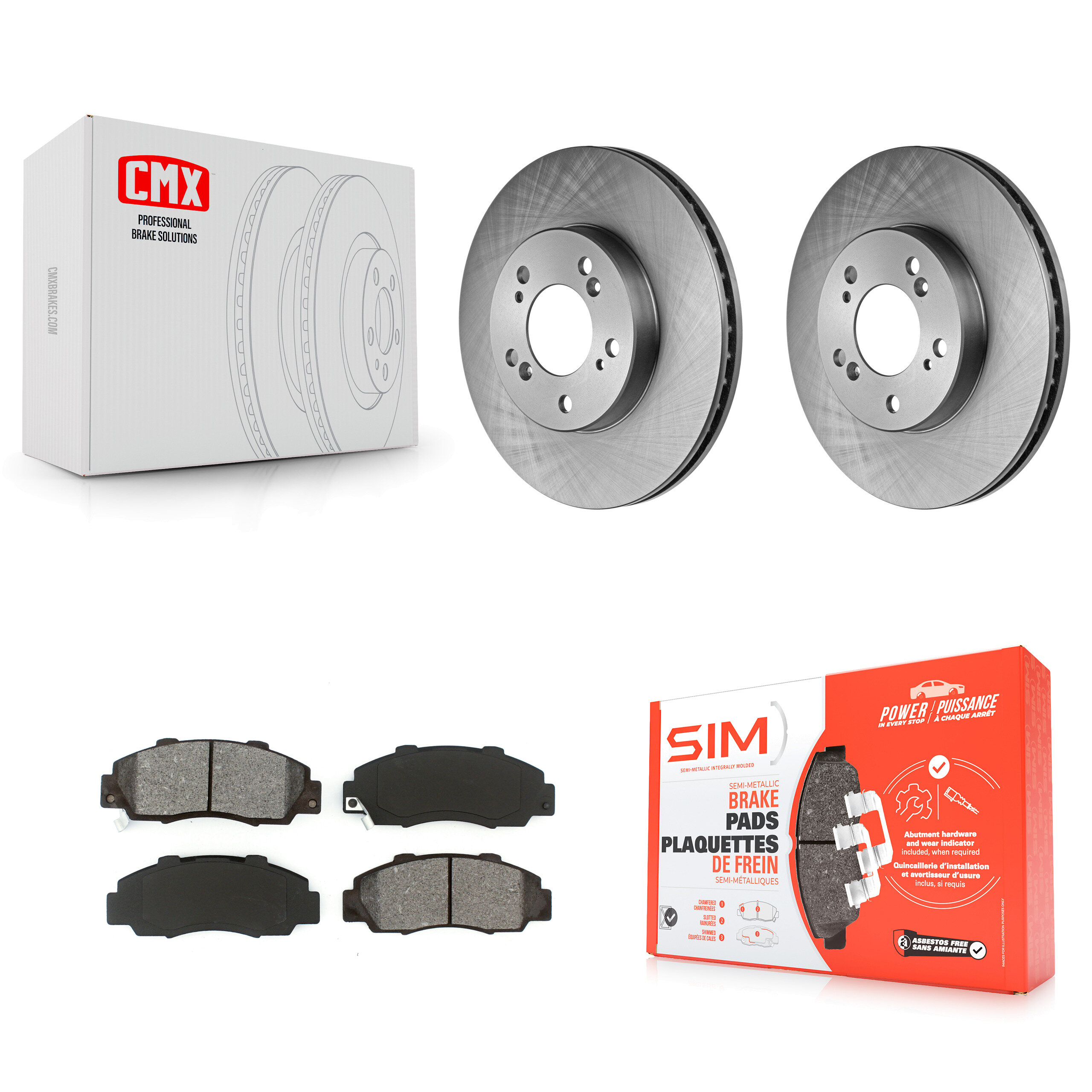 Transit Auto - K8S-100245 - Front Disc Brake Kits