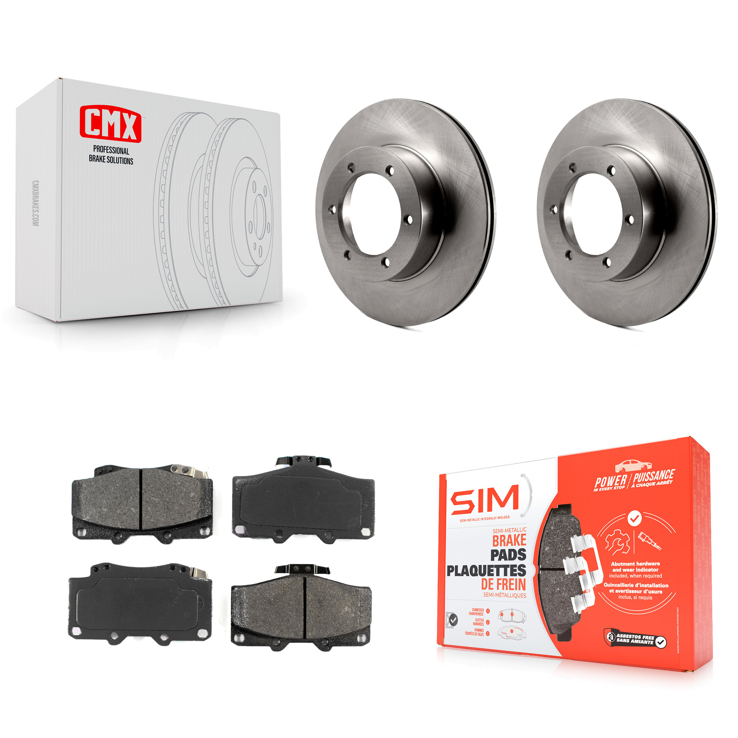 Transit Auto - K8S-100253 - Front Disc Brake Kits