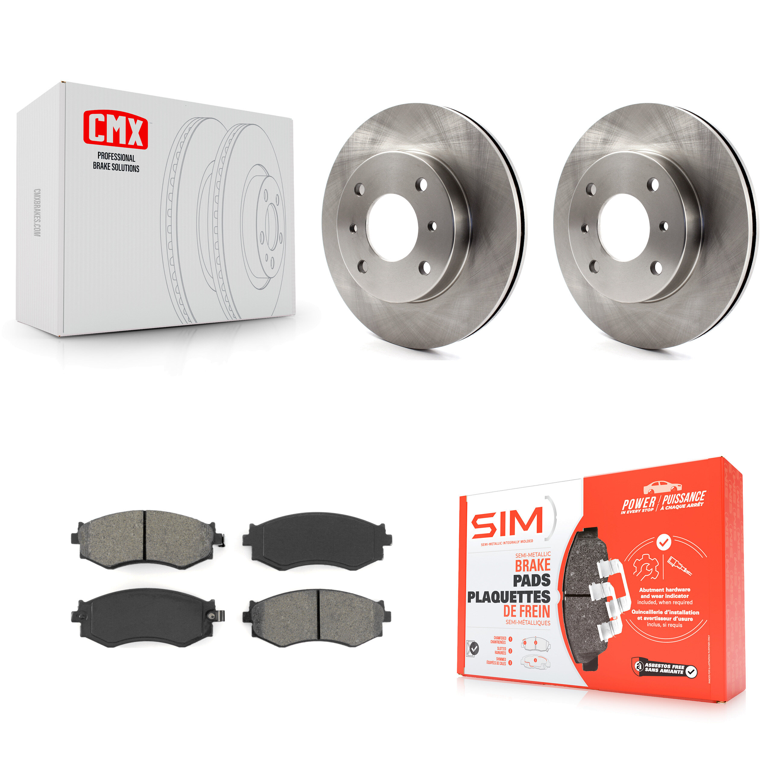 Transit Auto - K8S-100256 - Front Disc Brake Kits