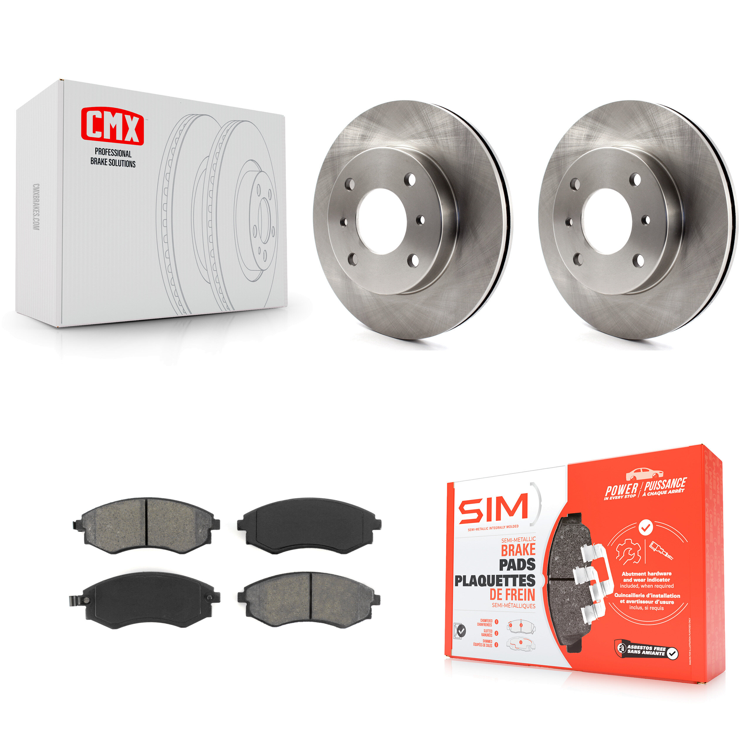 Transit Auto - K8S-100257 - Front Disc Brake Kits