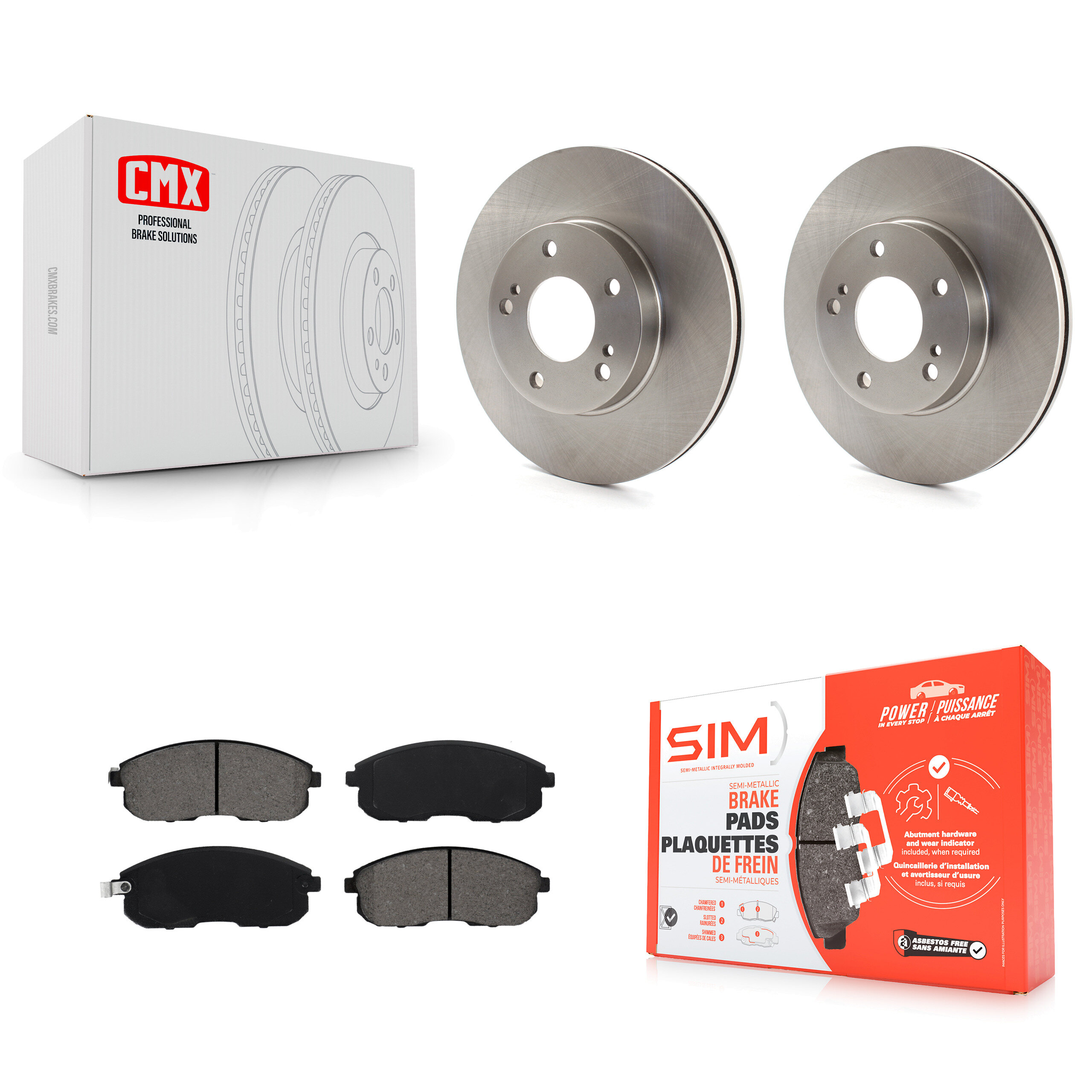 Transit Auto - K8S-100258 - Front Disc Brake Kits