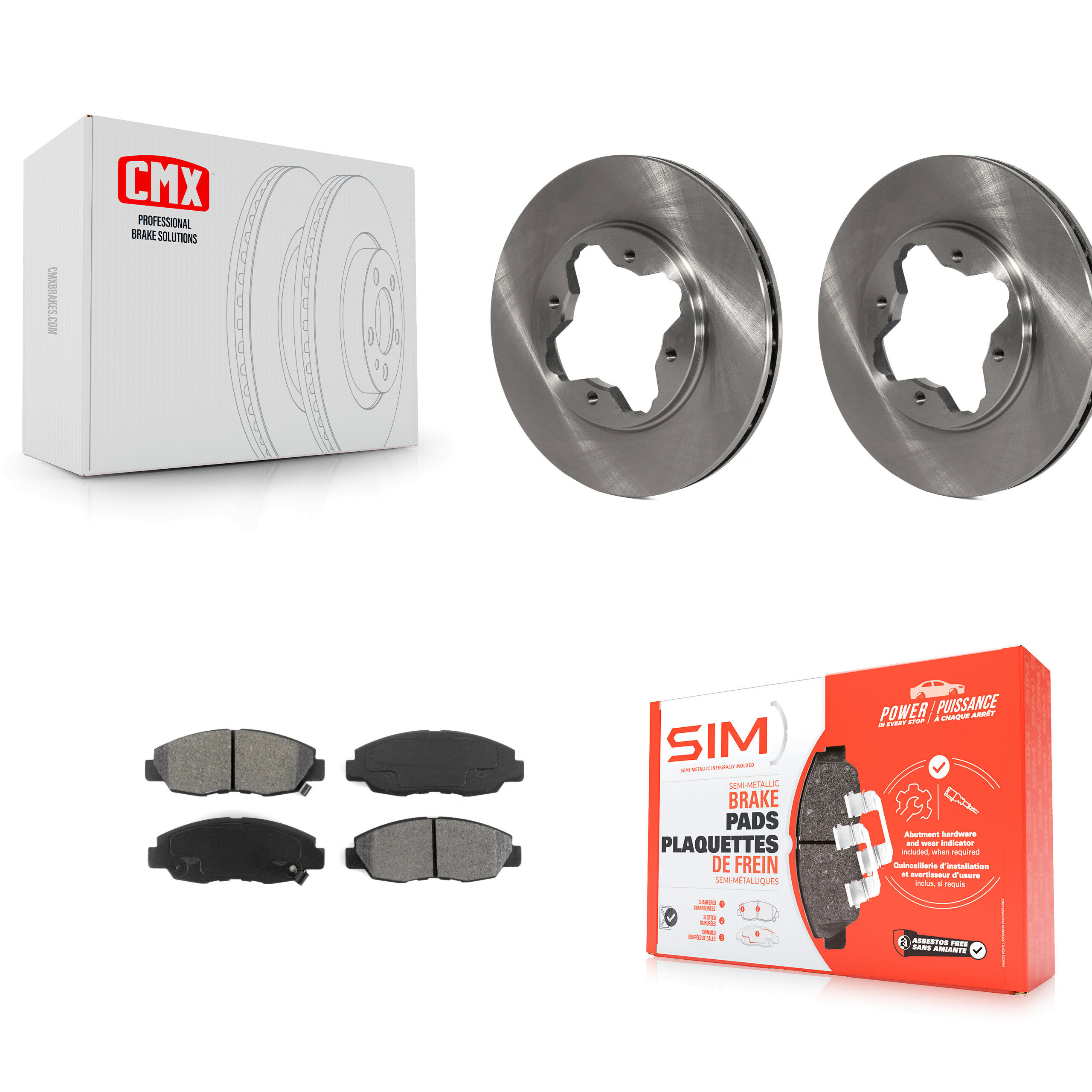 Transit Auto - K8S-100265 - Front Disc Brake Kits