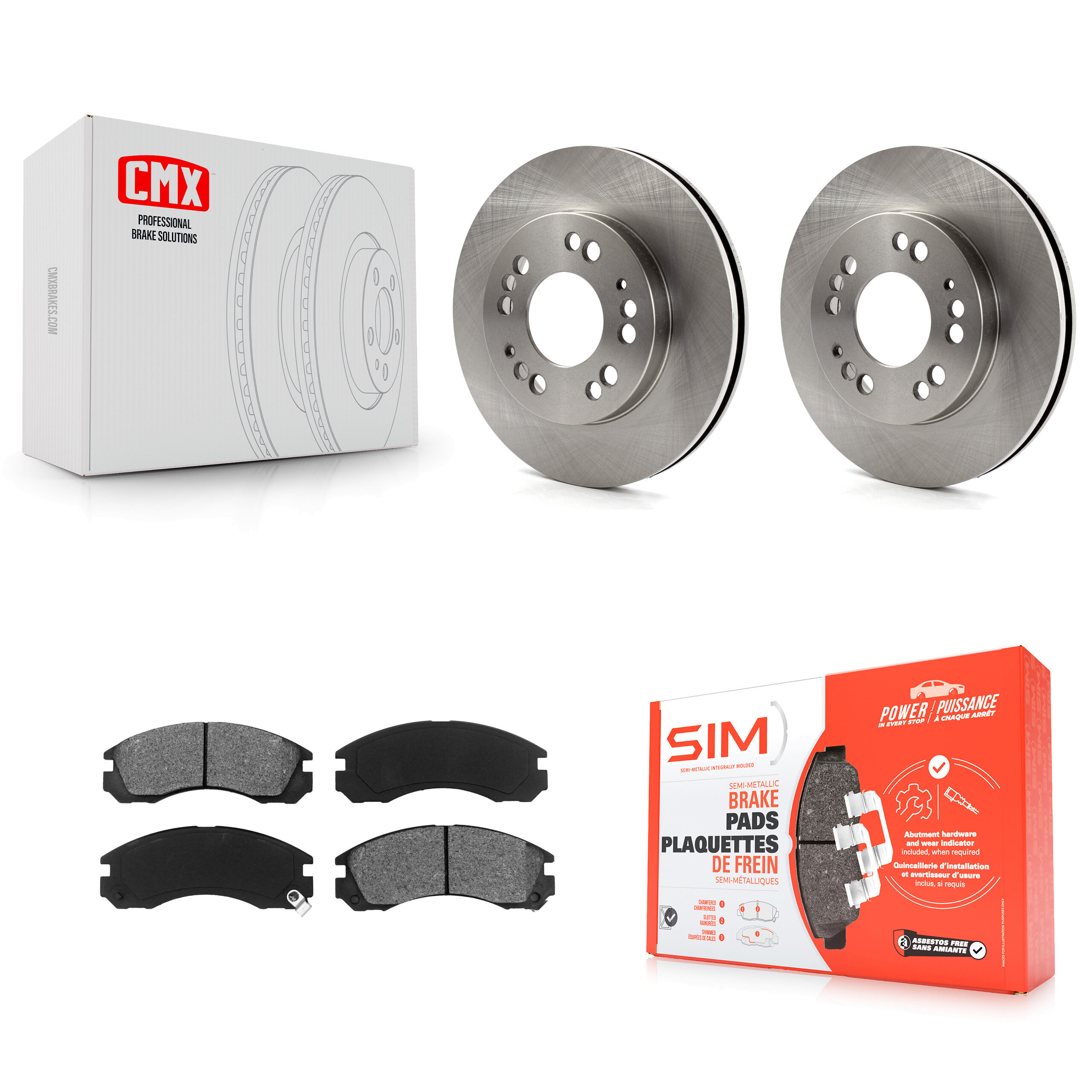 Transit Auto - K8S-100272 - Front Disc Brake Kits