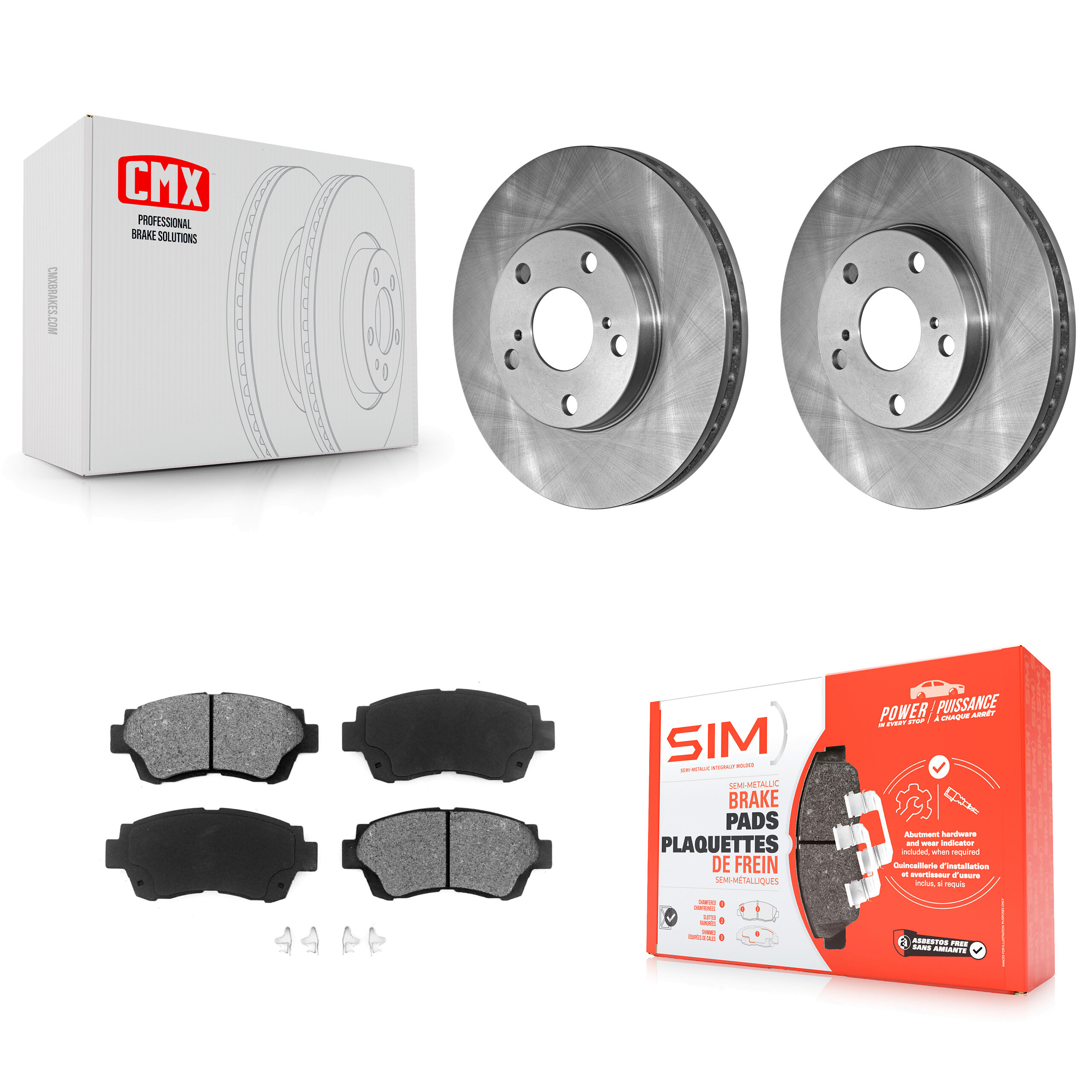 Transit Auto - K8S-100275 - Front Disc Brake Kits
