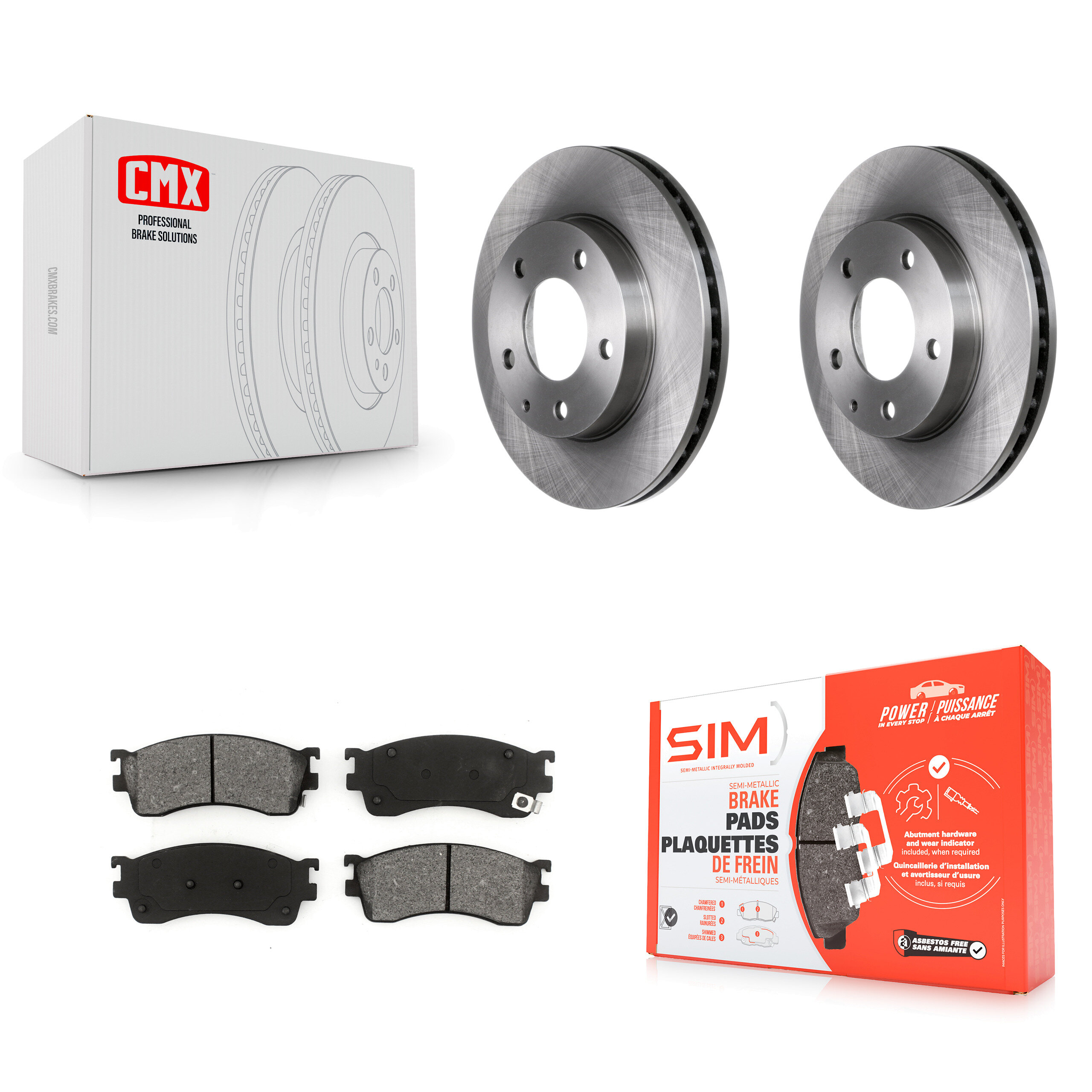 Transit Auto - K8S-100281 - Front Disc Brake Kits