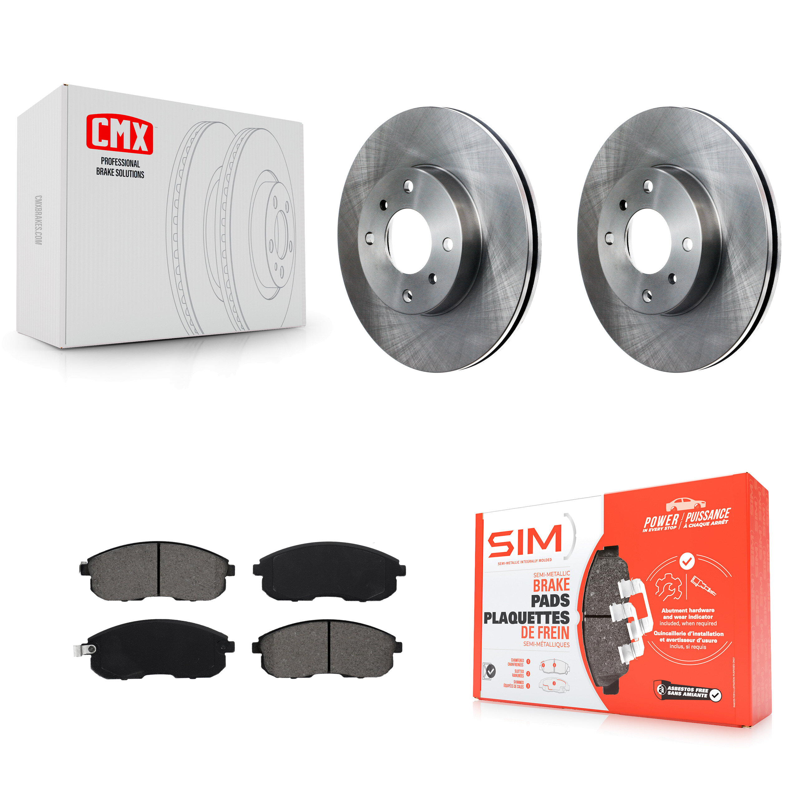 Transit Auto - K8S-100286 - Front Disc Brake Kits