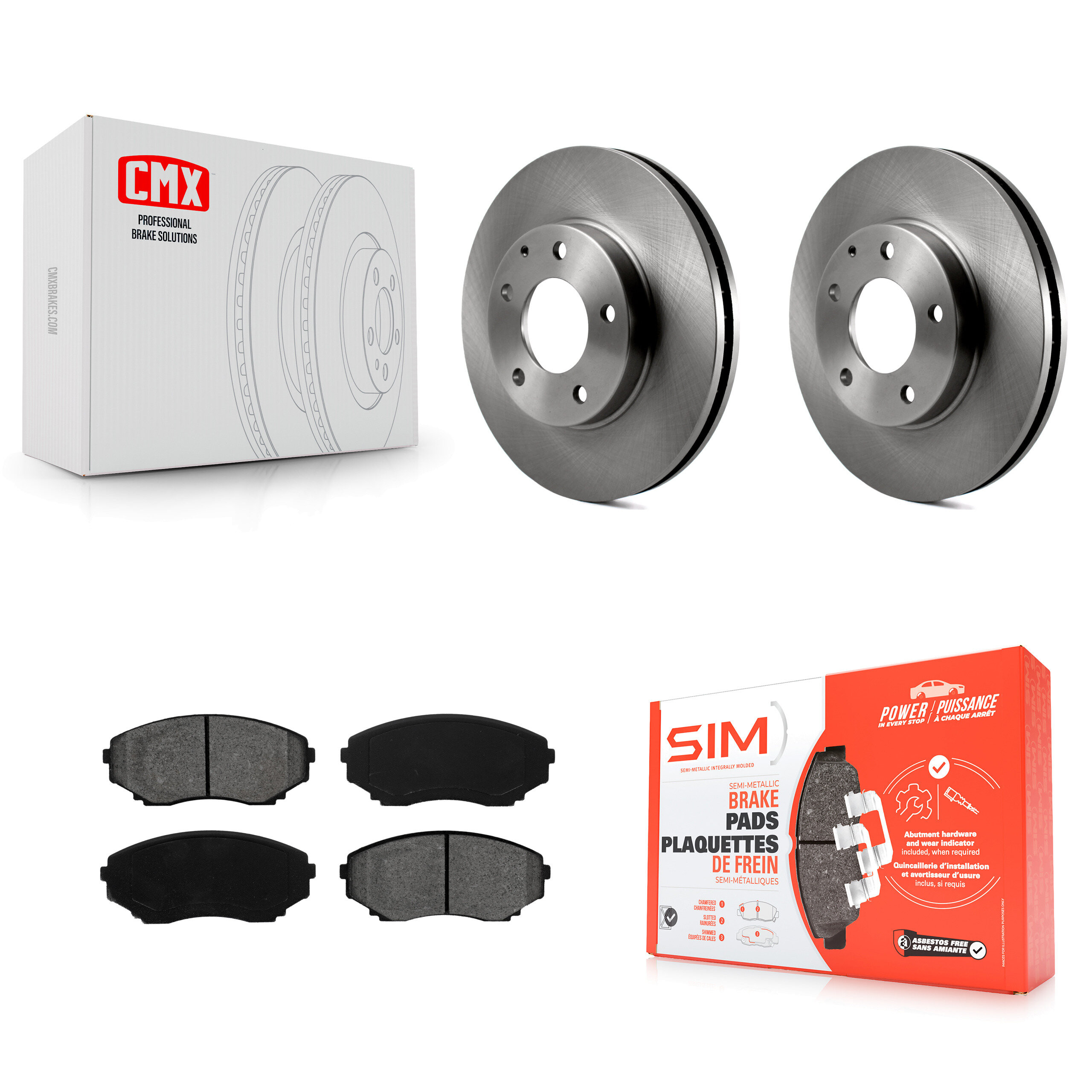Transit Auto - K8S-100291 - Front Disc Brake Kits