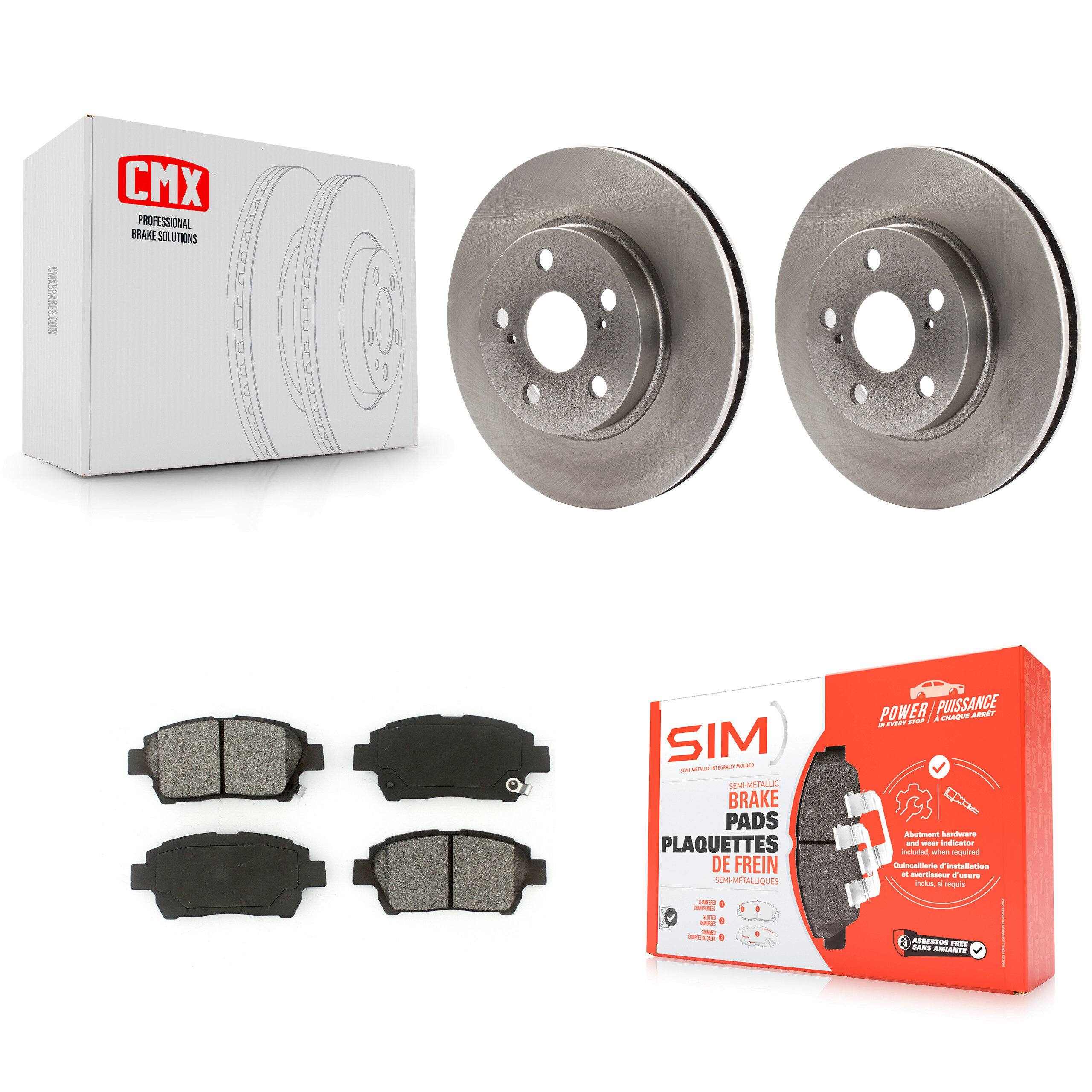 Transit Auto - K8S-100295 - Front Disc Brake Kits