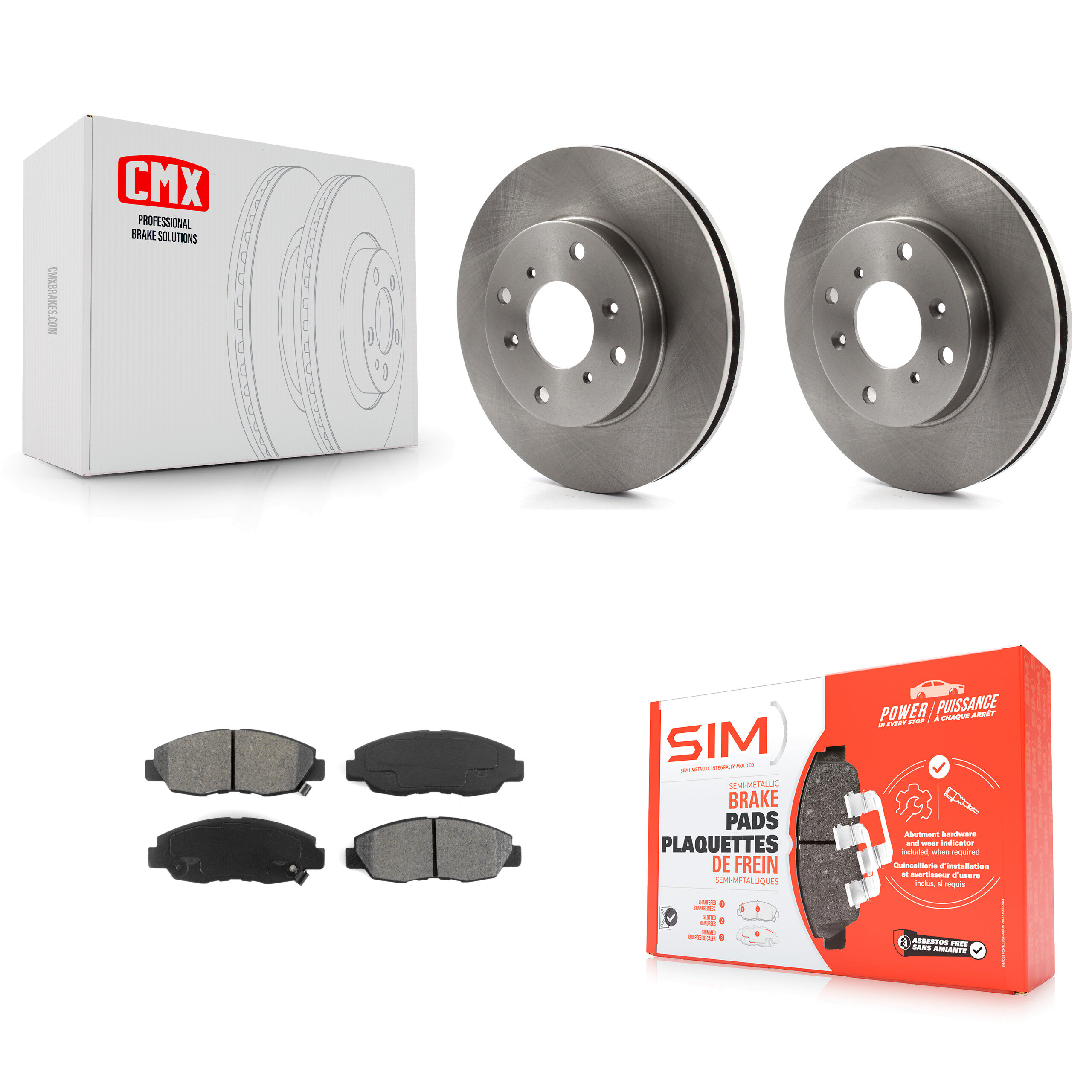Transit Auto - K8S-100314 - Front Disc Brake Kits