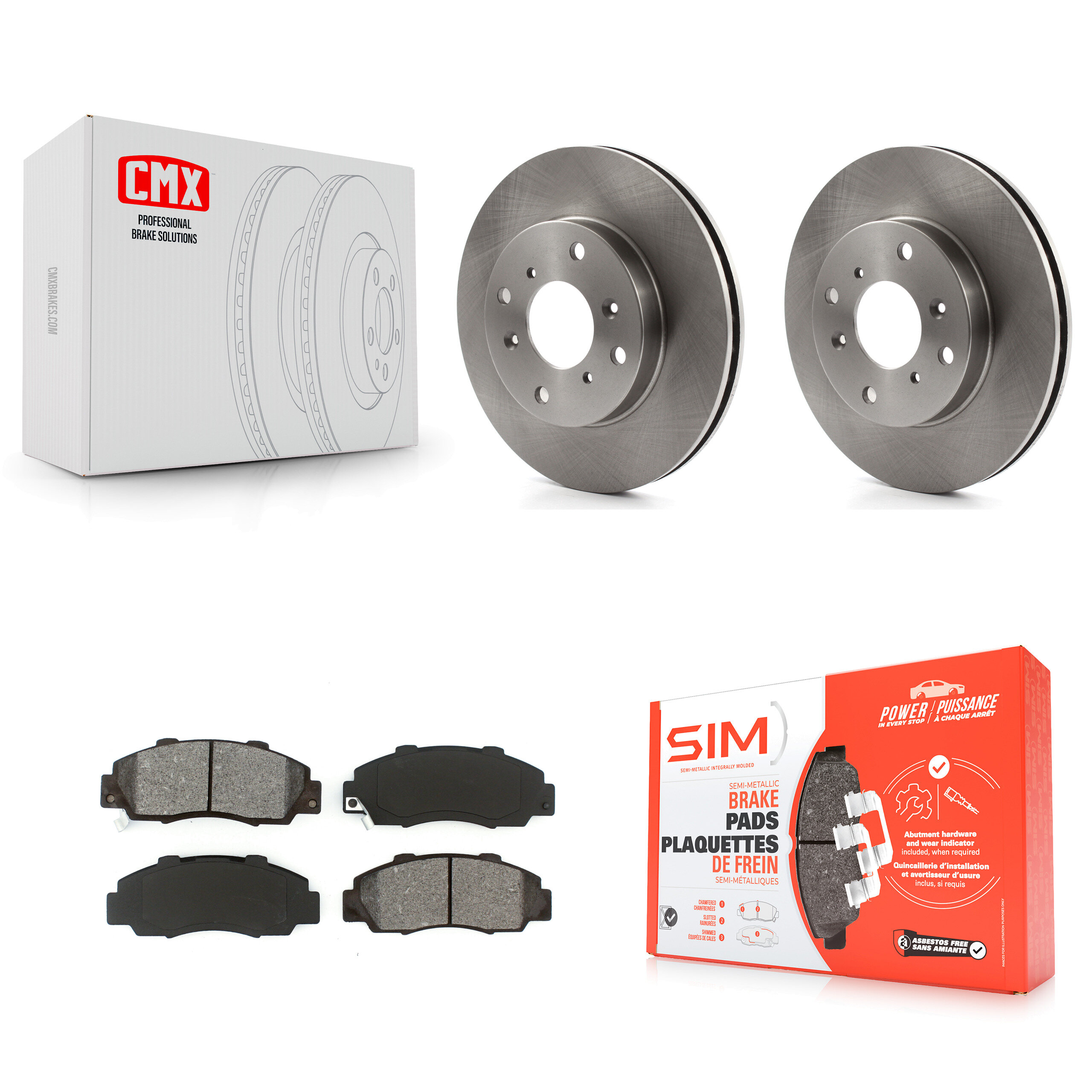 Transit Auto - K8S-100316 - Front Disc Brake Kits