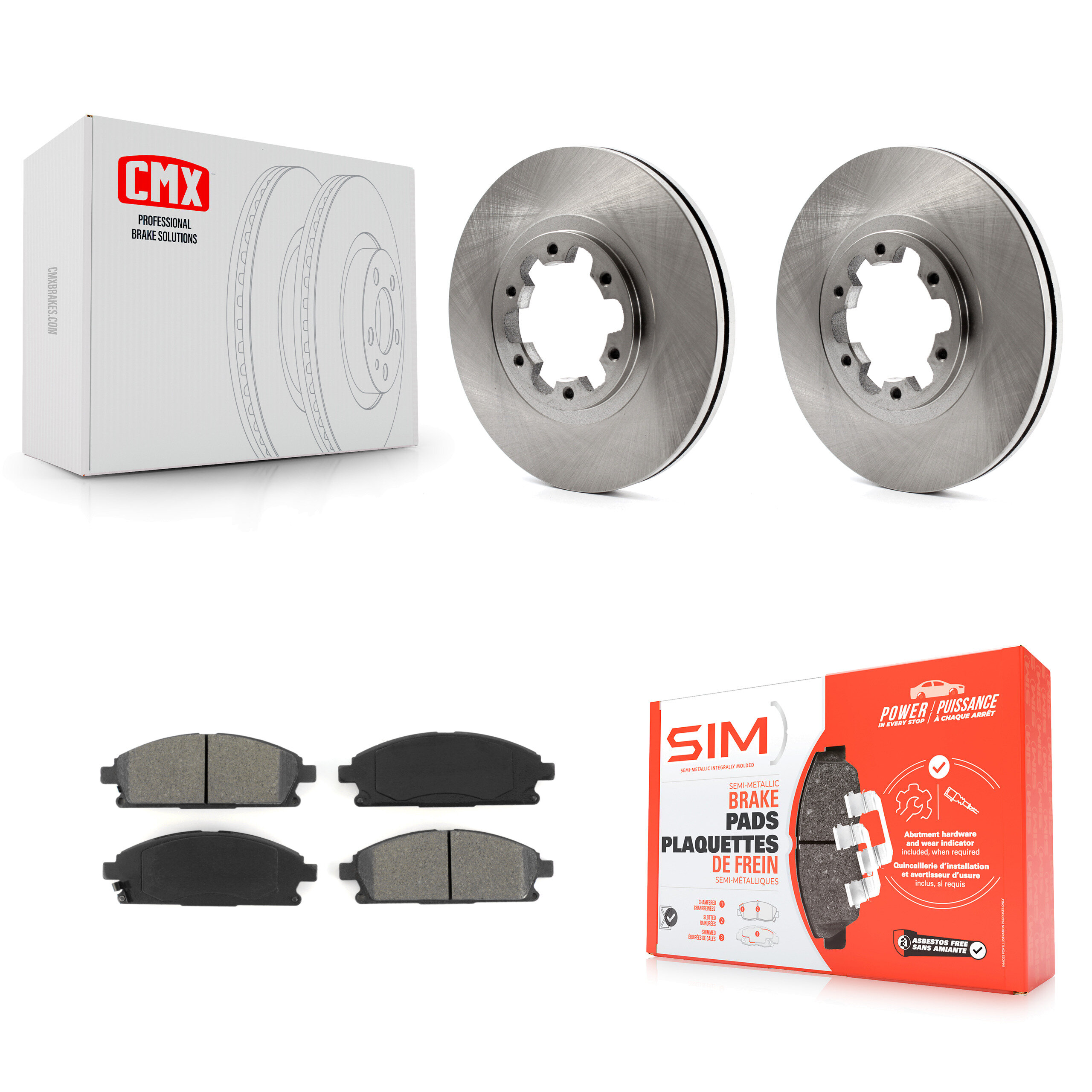 Transit Auto - K8S-100323 - Front Disc Brake Kits