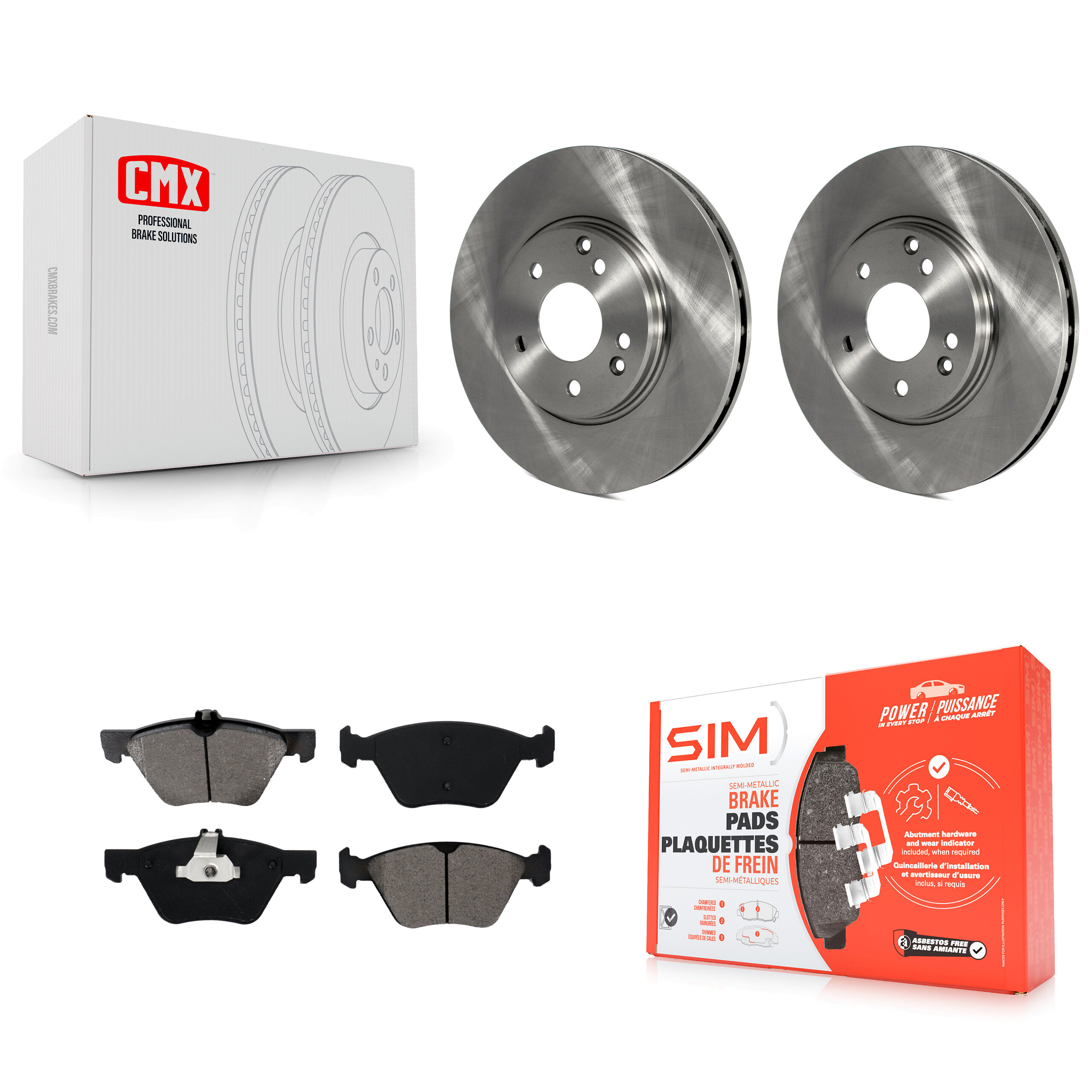 Transit Auto - K8S-100327 - Front Disc Brake Kits