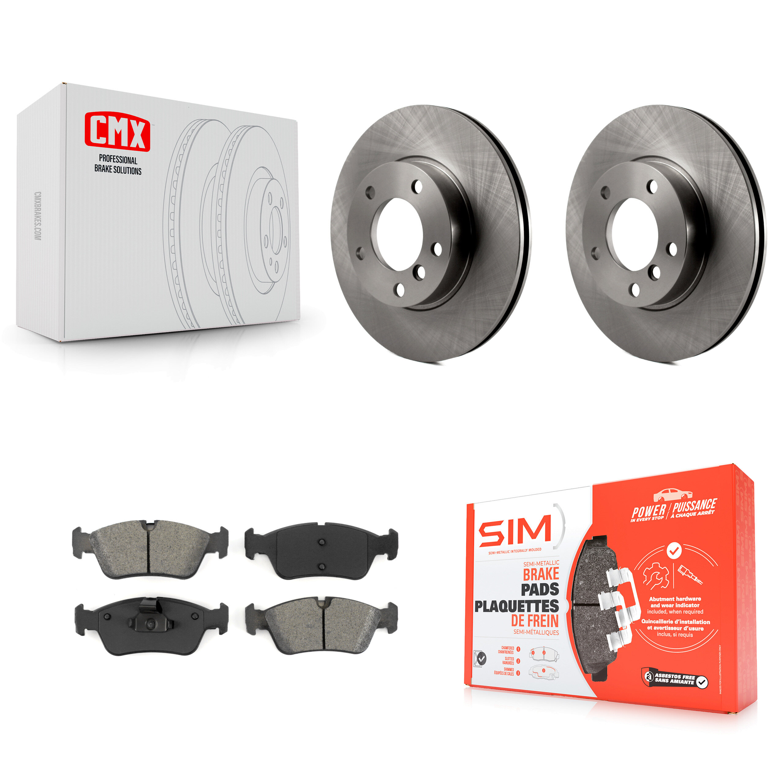 Transit Auto - K8S-100331 - Front Disc Brake Kits