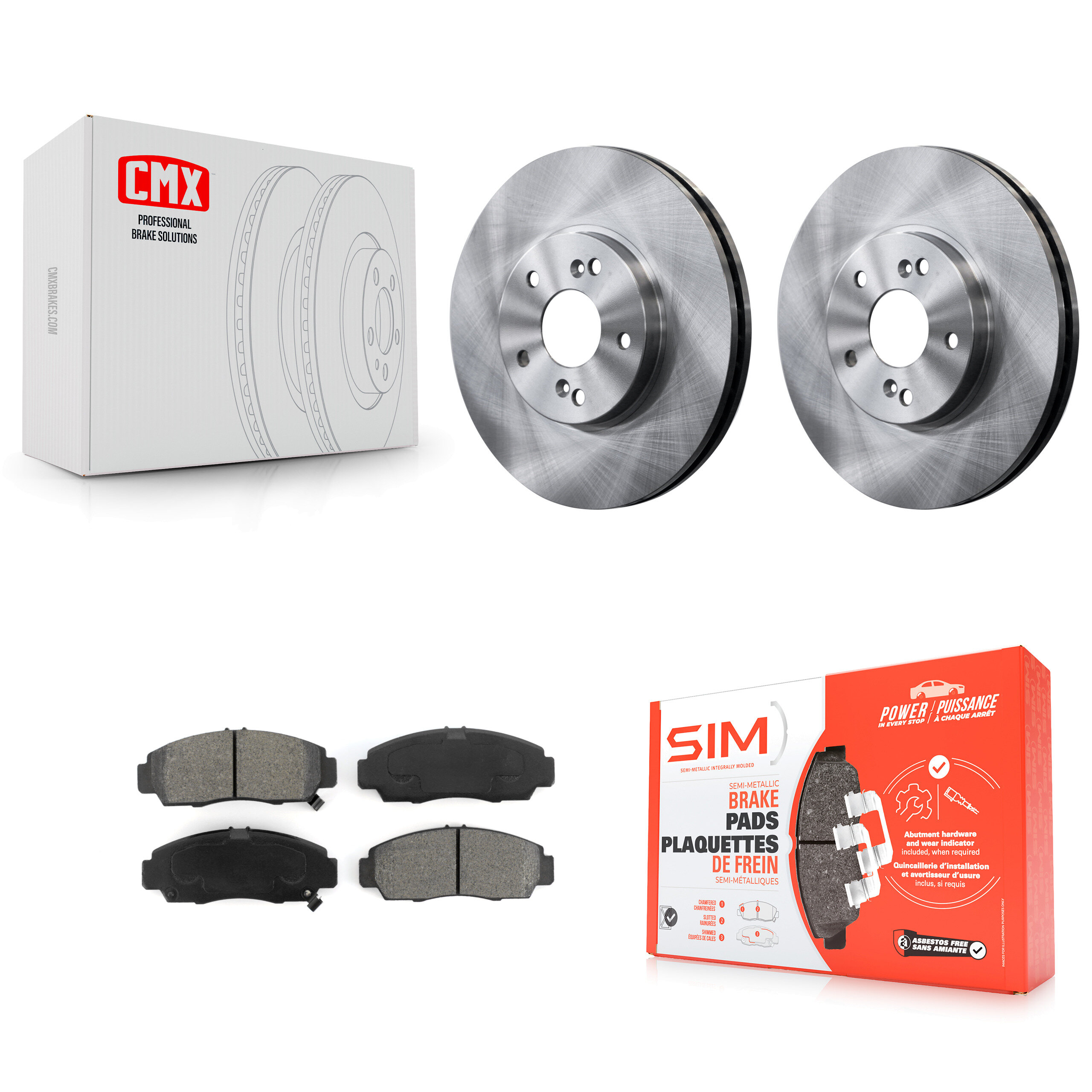 Transit Auto - K8S-100337 - Front Disc Brake Kits