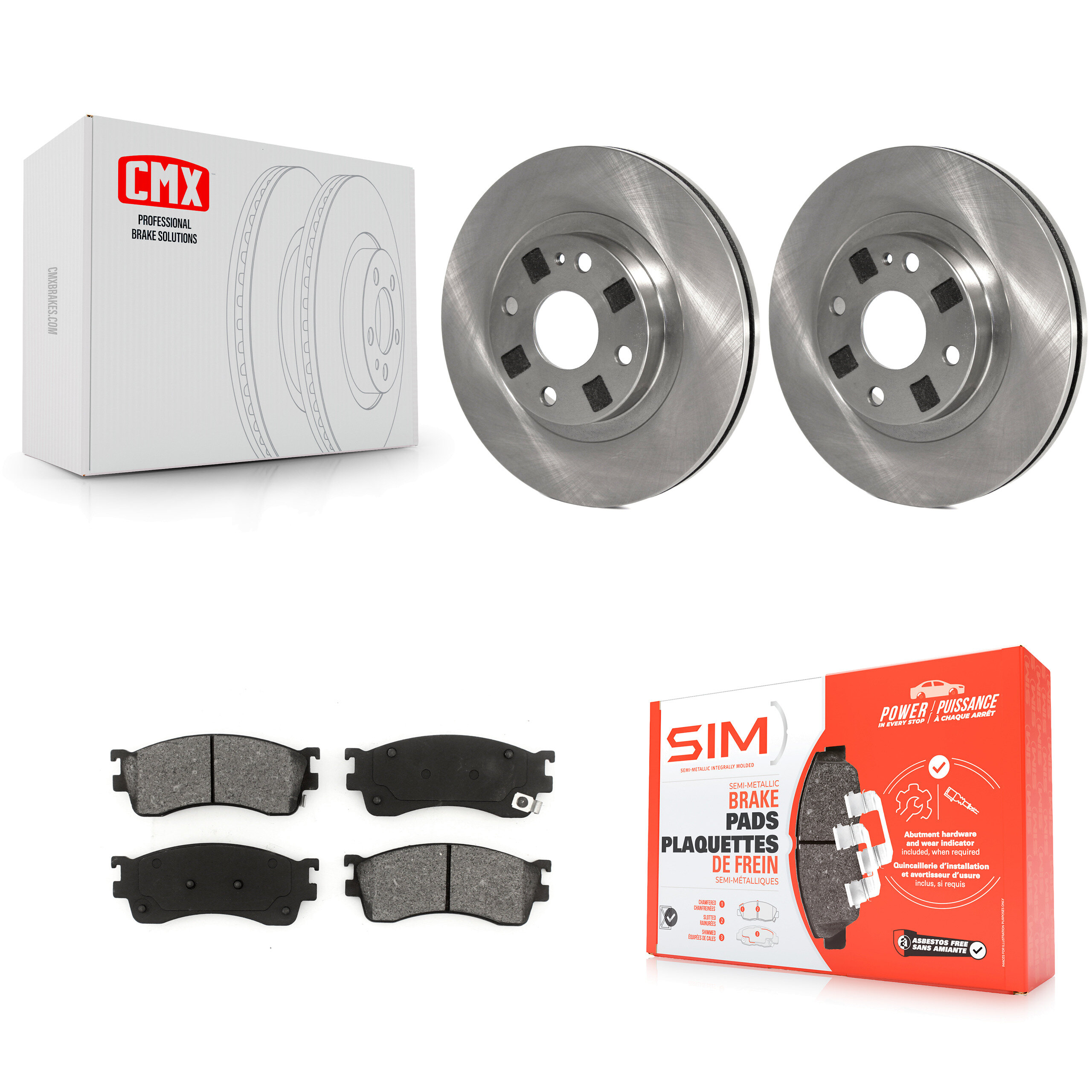 Transit Auto - K8S-100346 - Front Disc Brake Kits