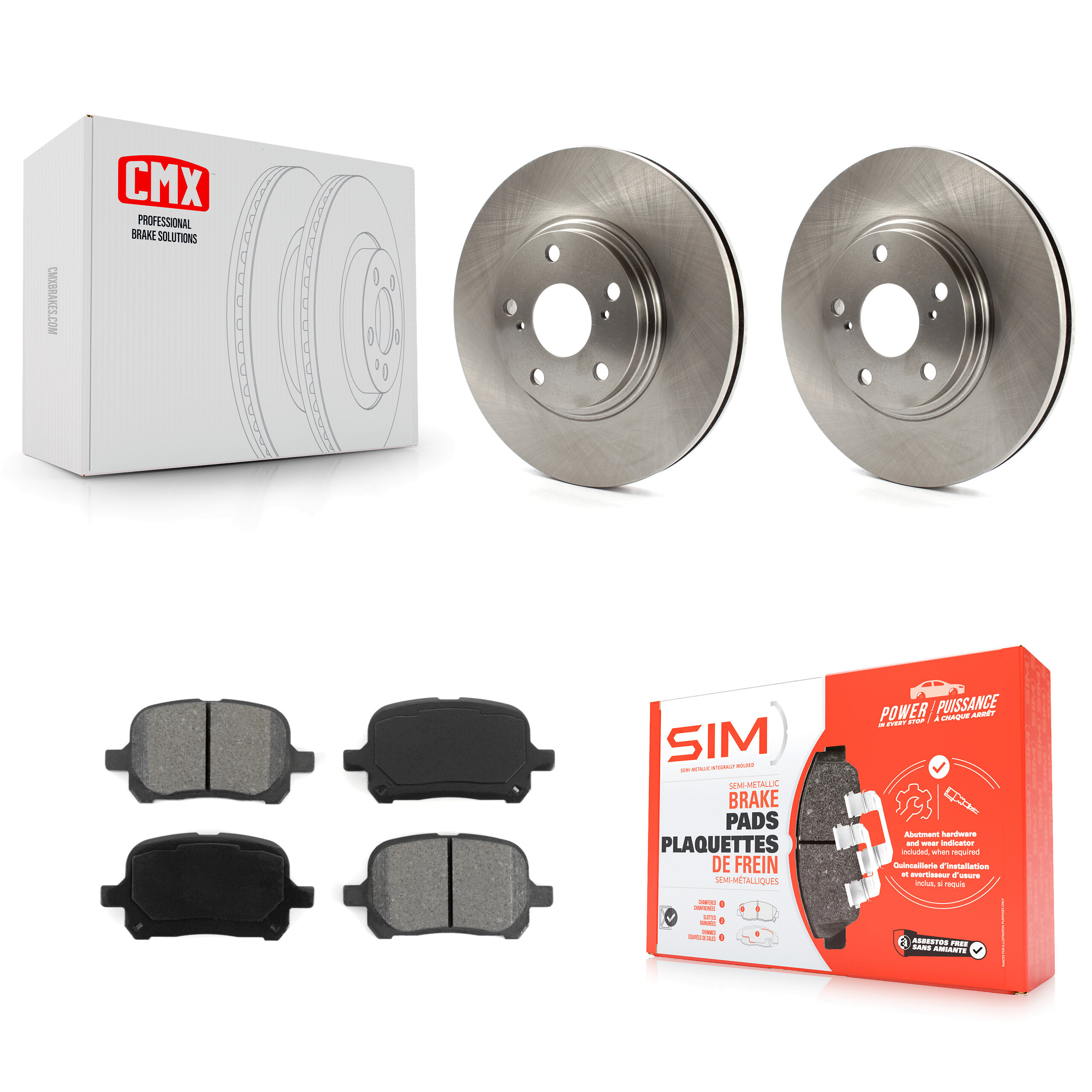 Transit Auto - K8S-100347 - Front Disc Brake Kits