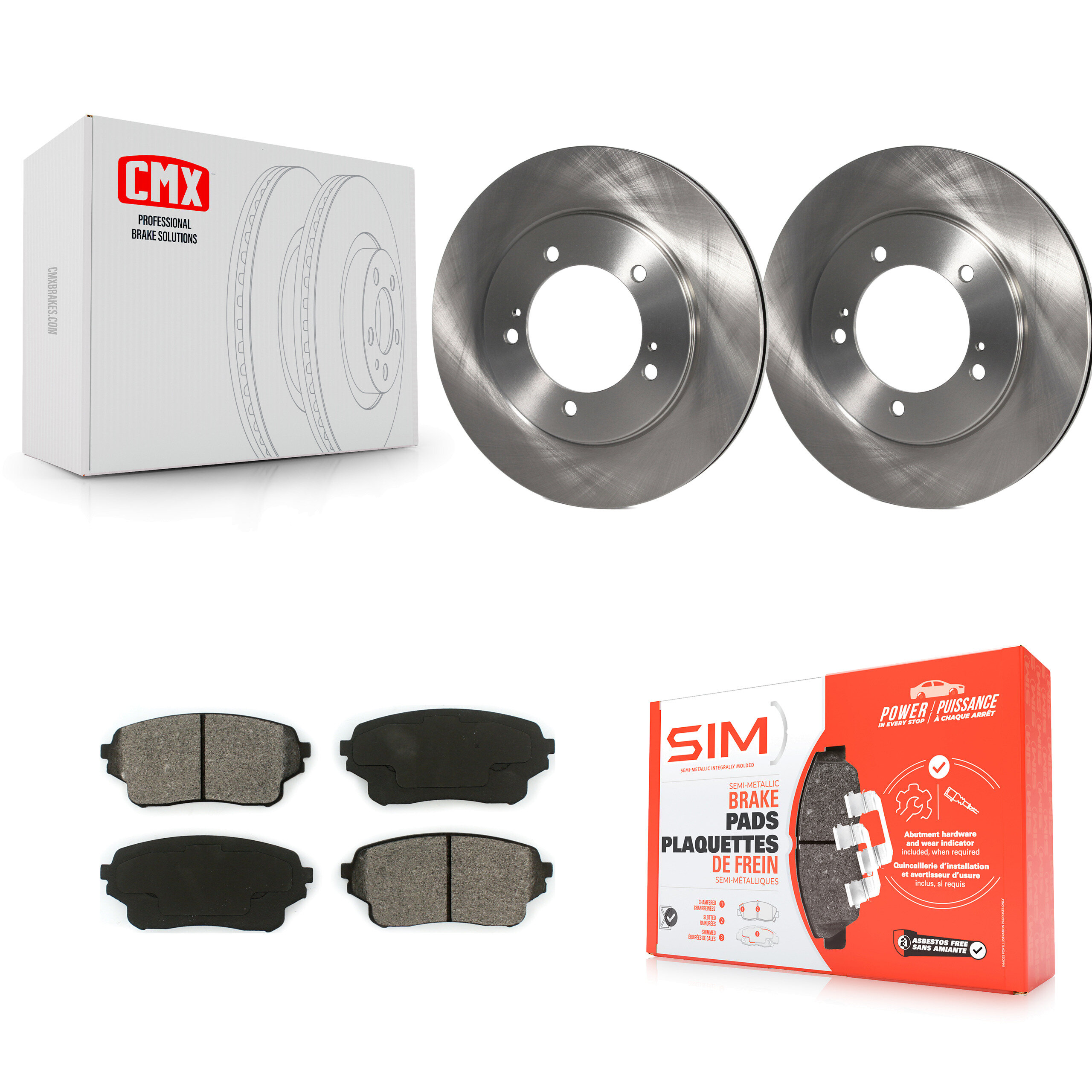 Transit Auto - K8S-100351 - Front Disc Brake Kits