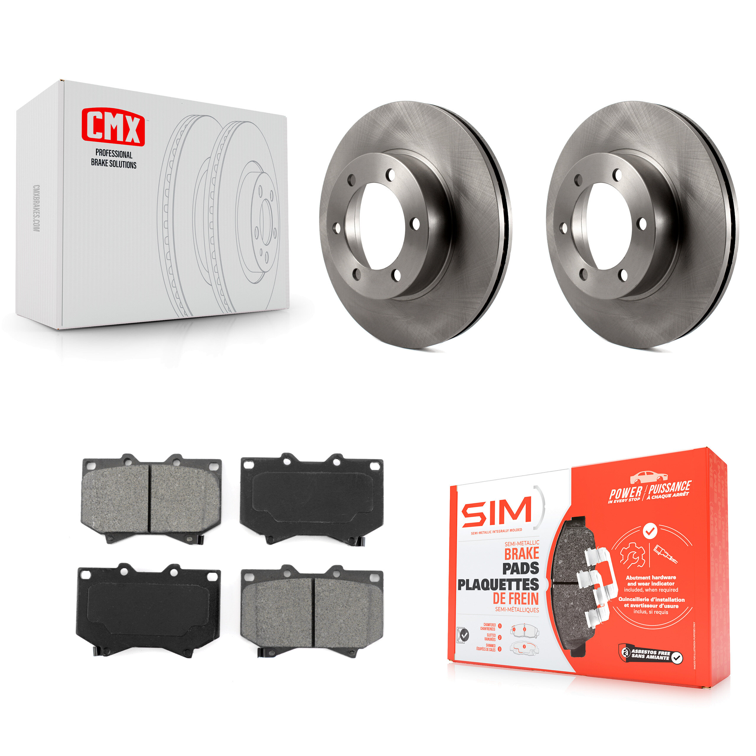Transit Auto - K8S-100353 - Front Disc Brake Kits