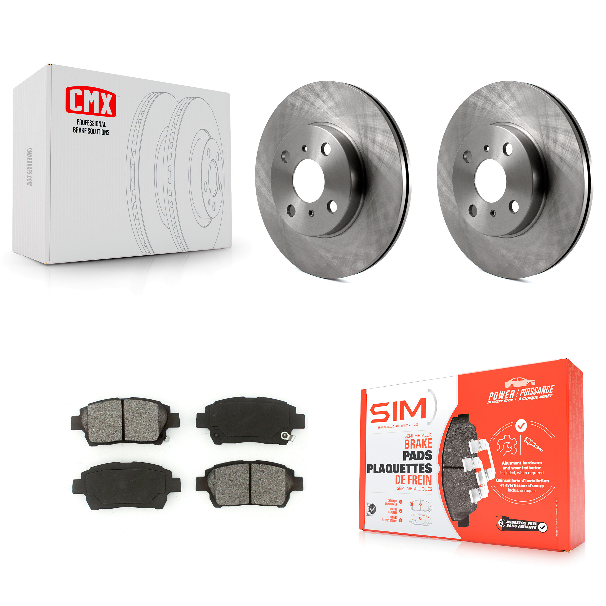 Transit Auto - K8S-100360 - Front Disc Brake Kits