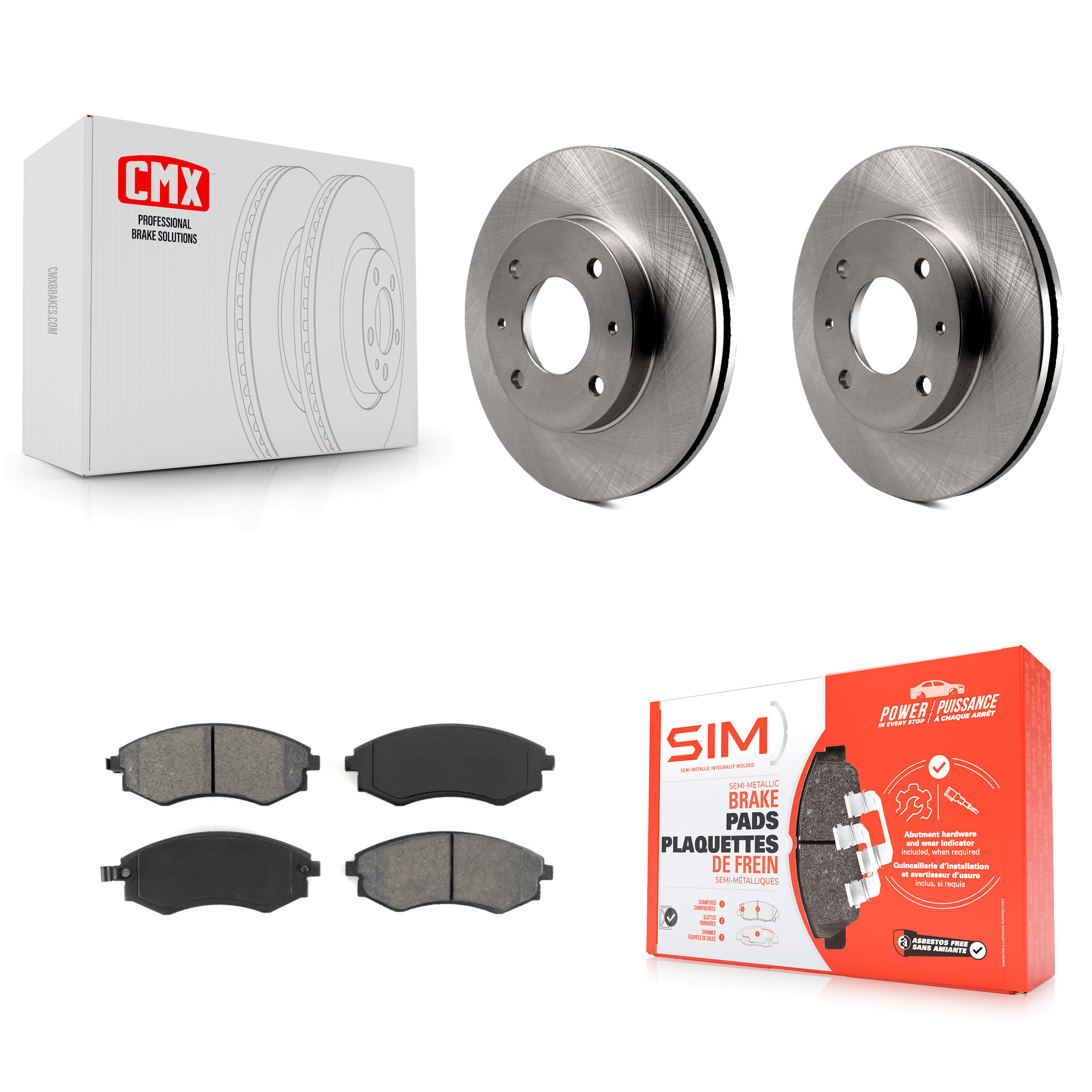 Transit Auto - K8S-100364 - Front Disc Brake Kits