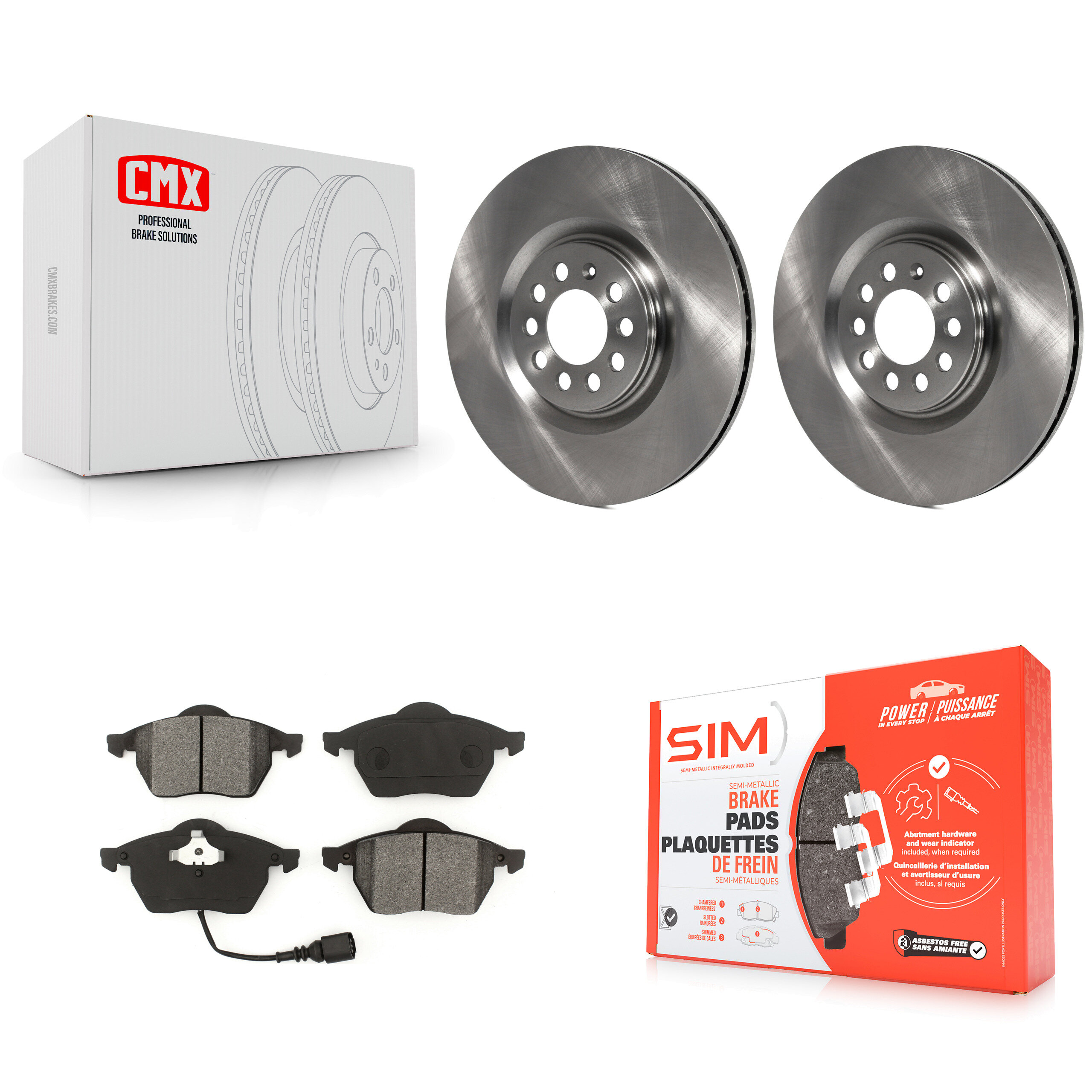 Transit Auto - K8S-100366 - Front Disc Brake Kits
