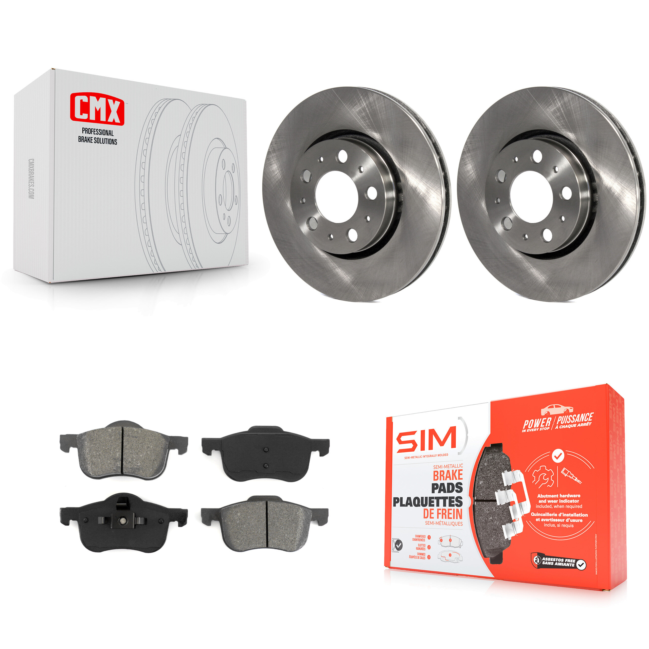 Transit Auto - K8S-100376 - Front Disc Brake Kits