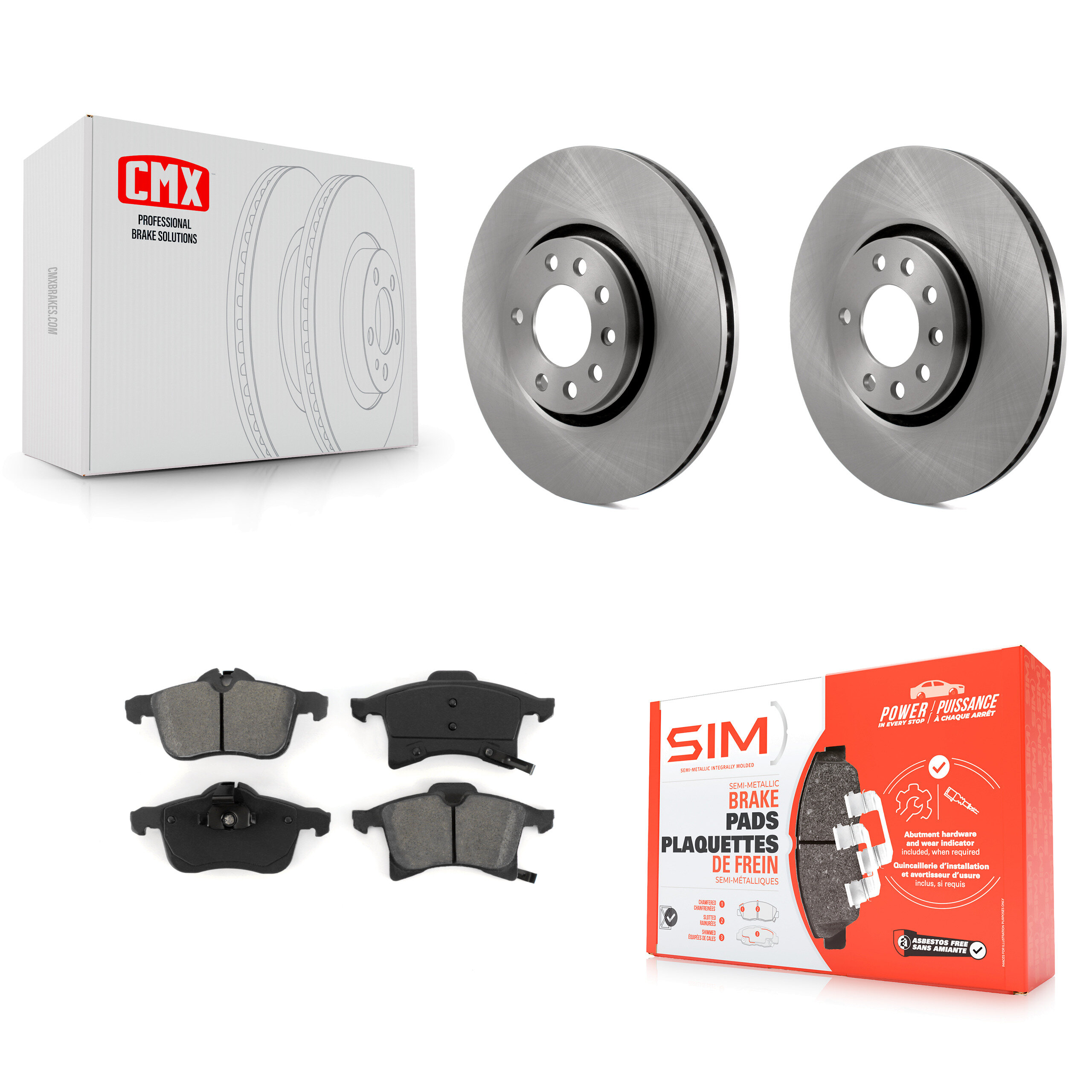 Transit Auto - K8S-100379 - Front Disc Brake Kits