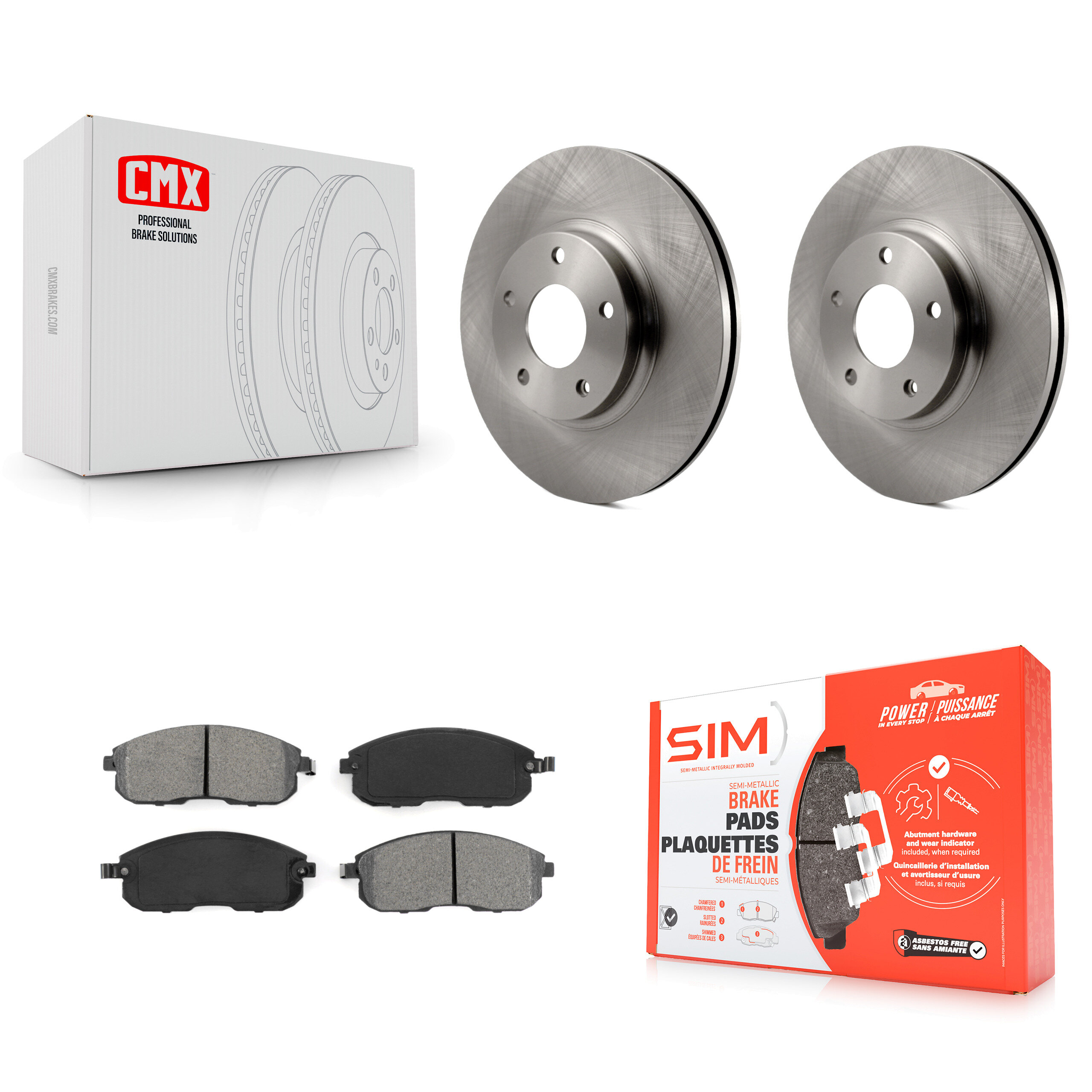 Transit Auto - K8S-100386 - Front Disc Brake Kits