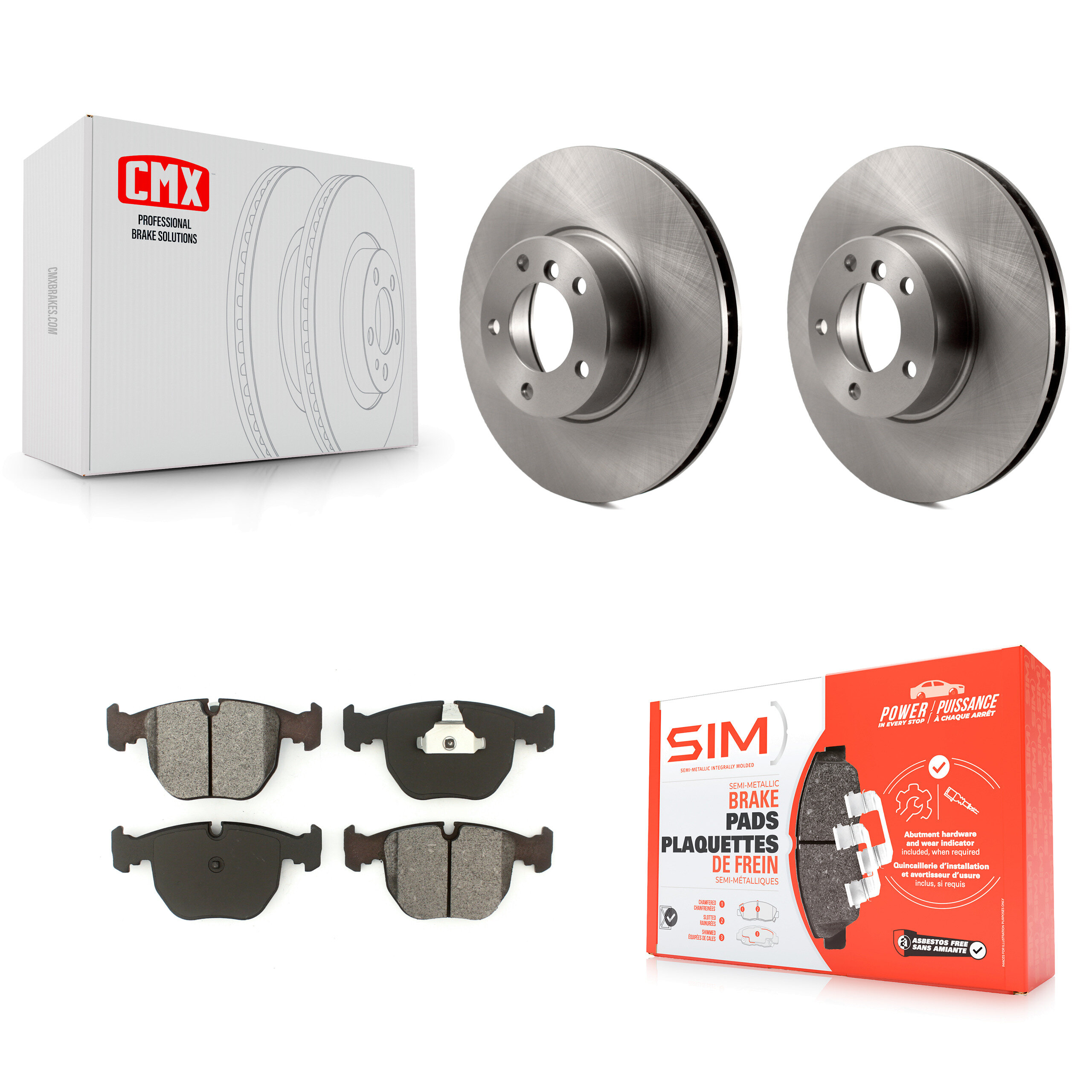 Transit Auto - K8S-100401 - Front Disc Brake Kits