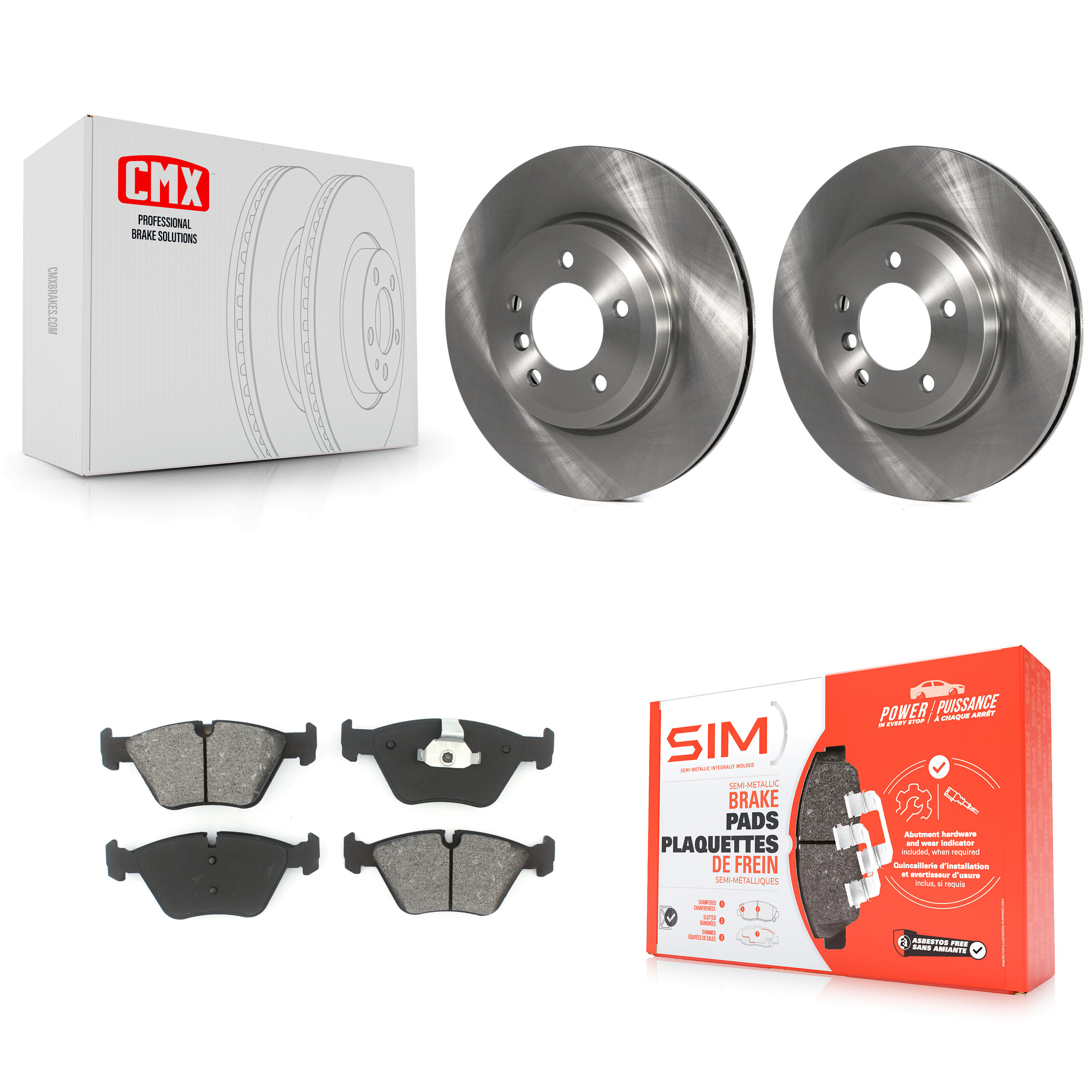 Transit Auto - K8S-100402 - Front Disc Brake Kits