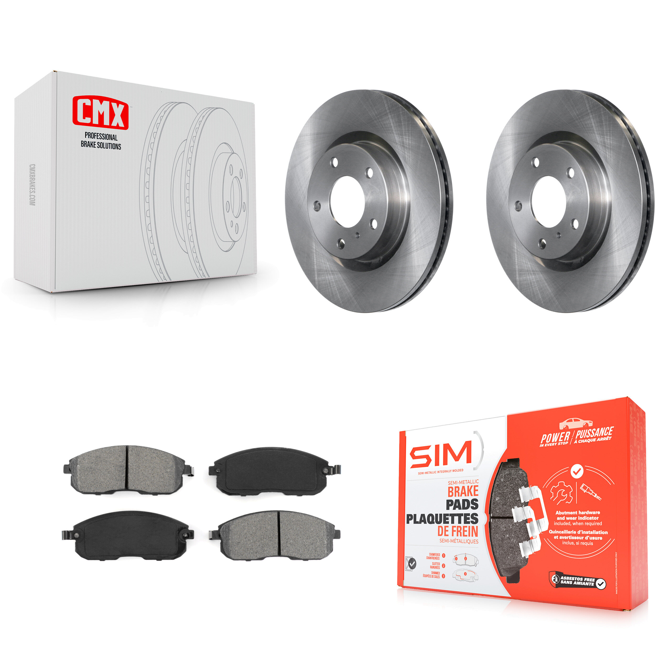 Transit Auto - K8S-100406 - Front Disc Brake Kits