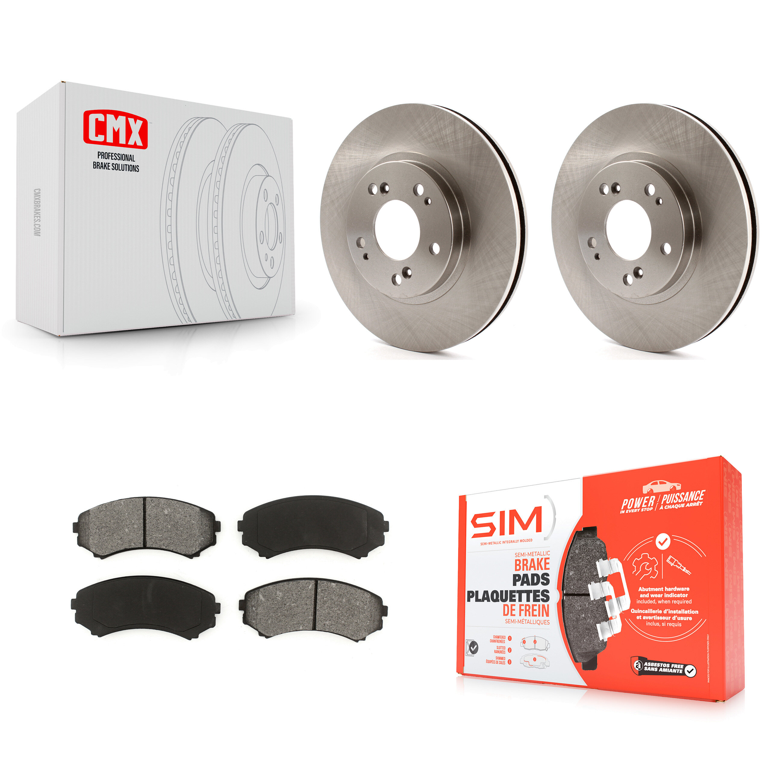 Transit Auto - K8S-100422 - Front Disc Brake Kits
