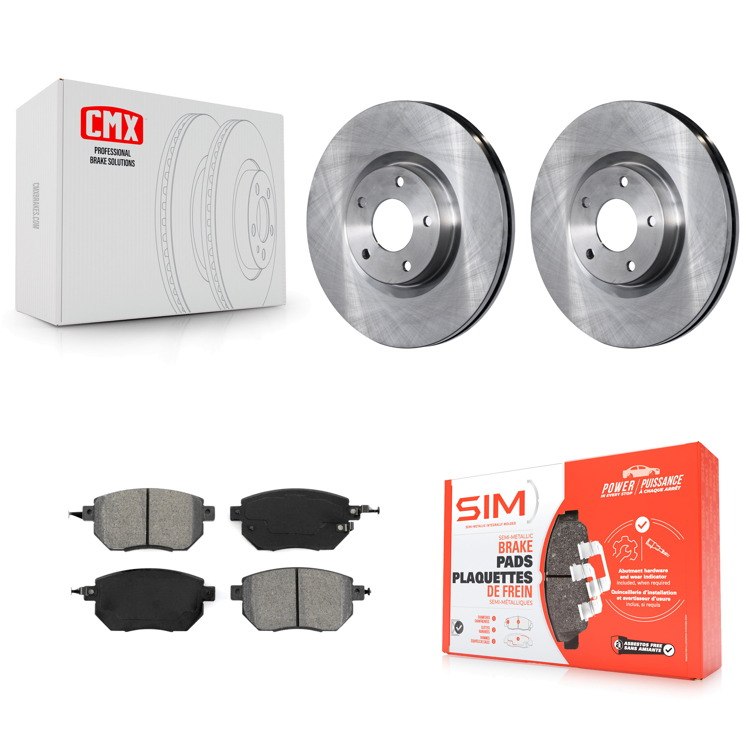 Transit Auto - K8S-100429 - Front Disc Brake Kits