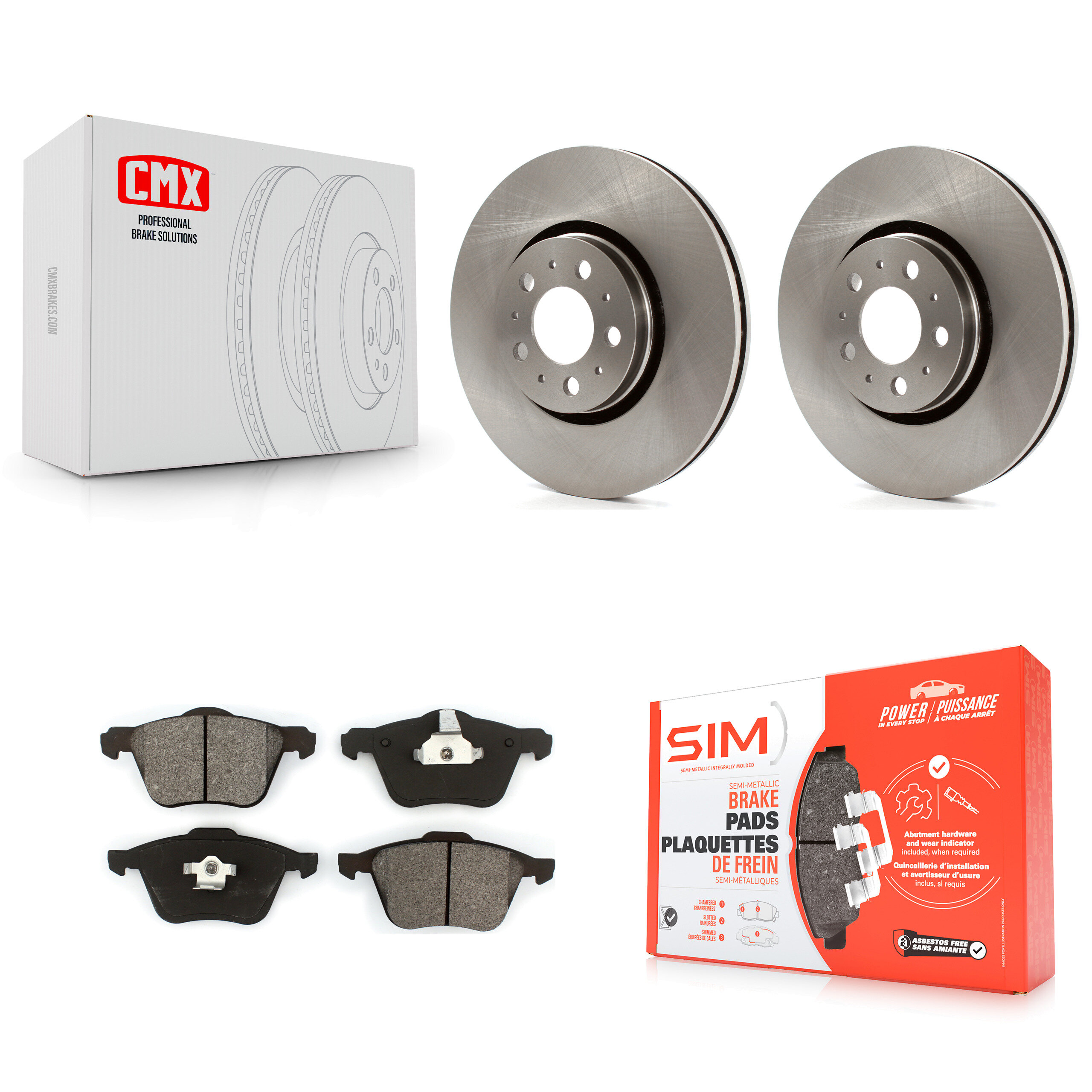 Transit Auto - K8S-100436 - Front Disc Brake Kits