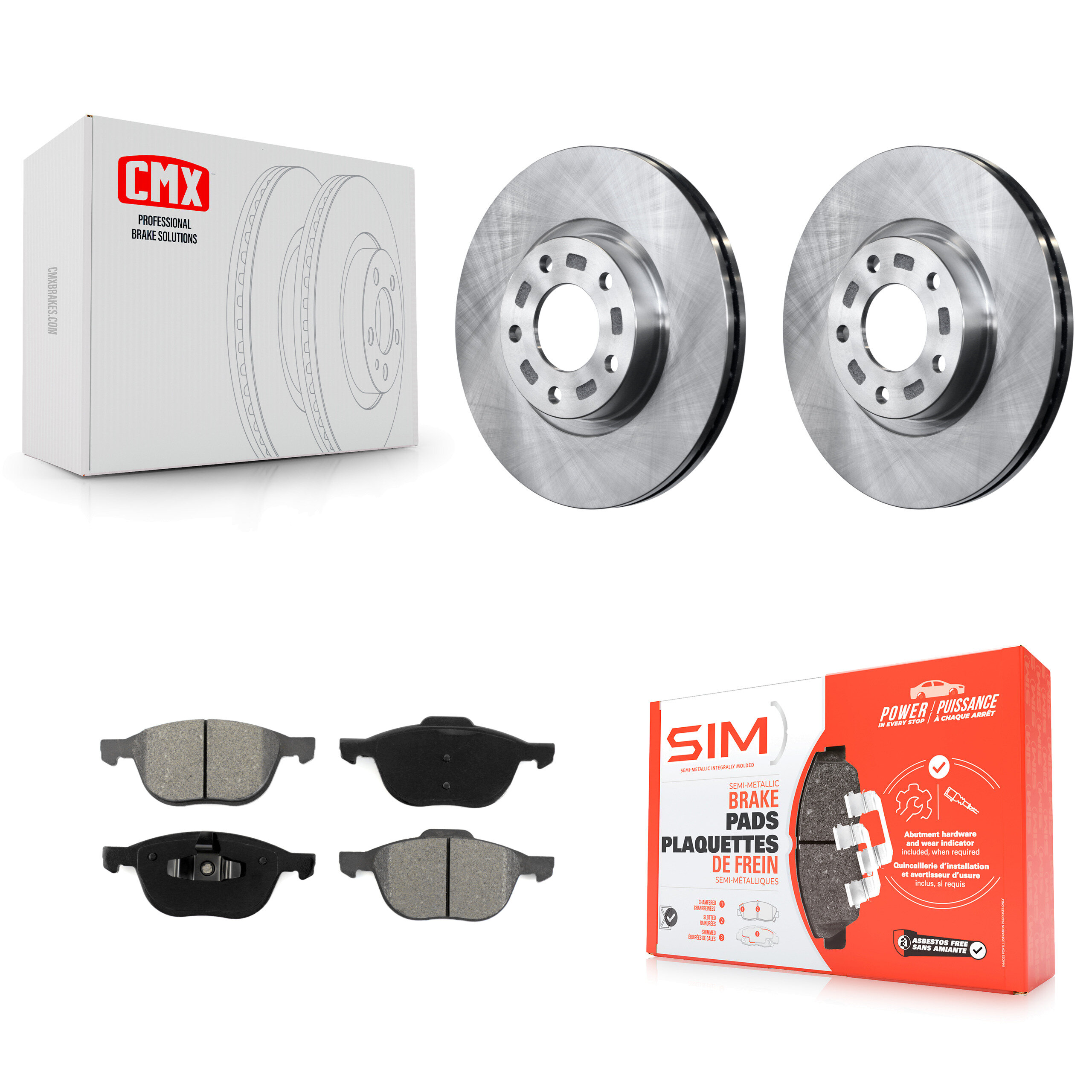 Transit Auto - K8S-100439 - Front Disc Brake Kits