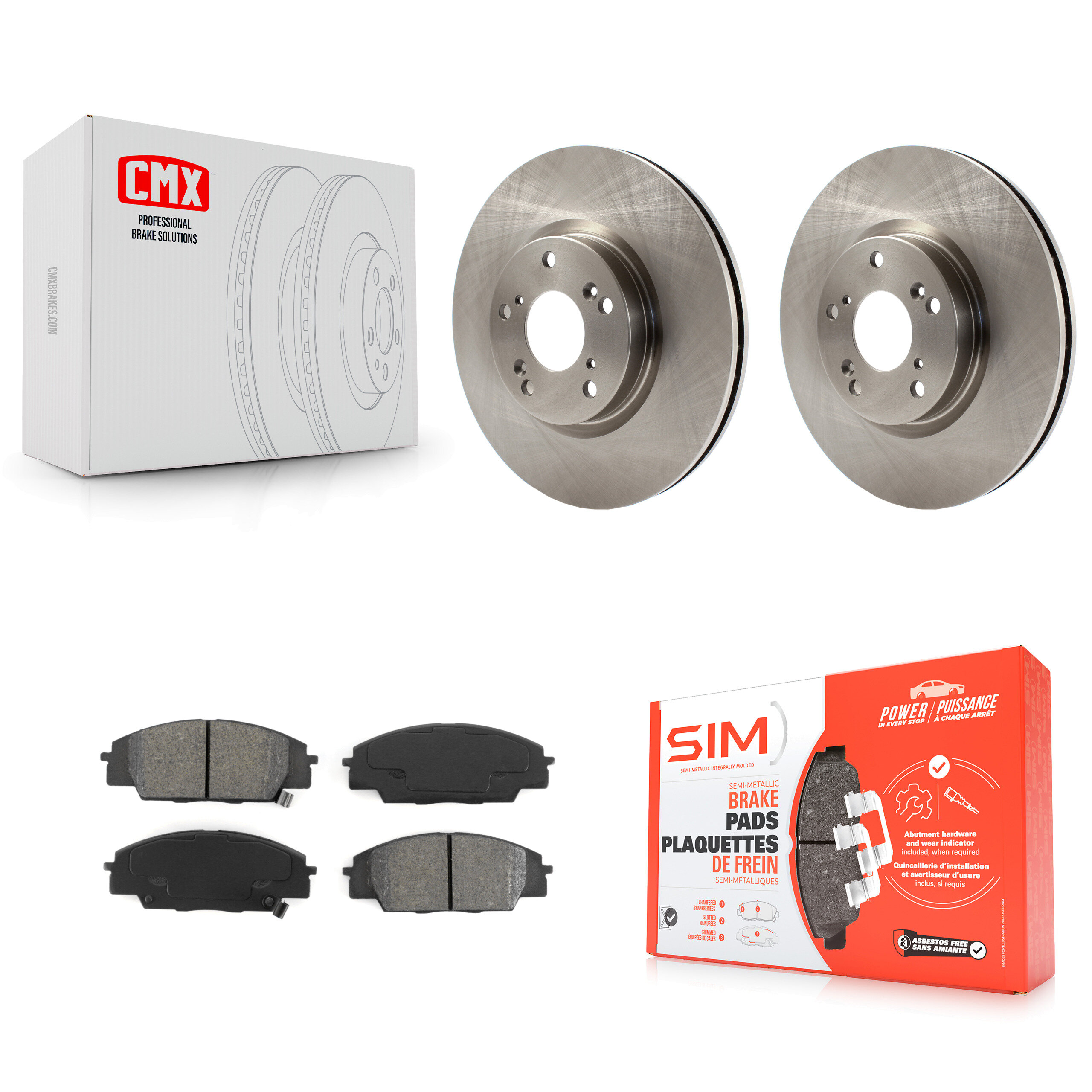 Transit Auto - K8S-100448 - Front Disc Brake Kits