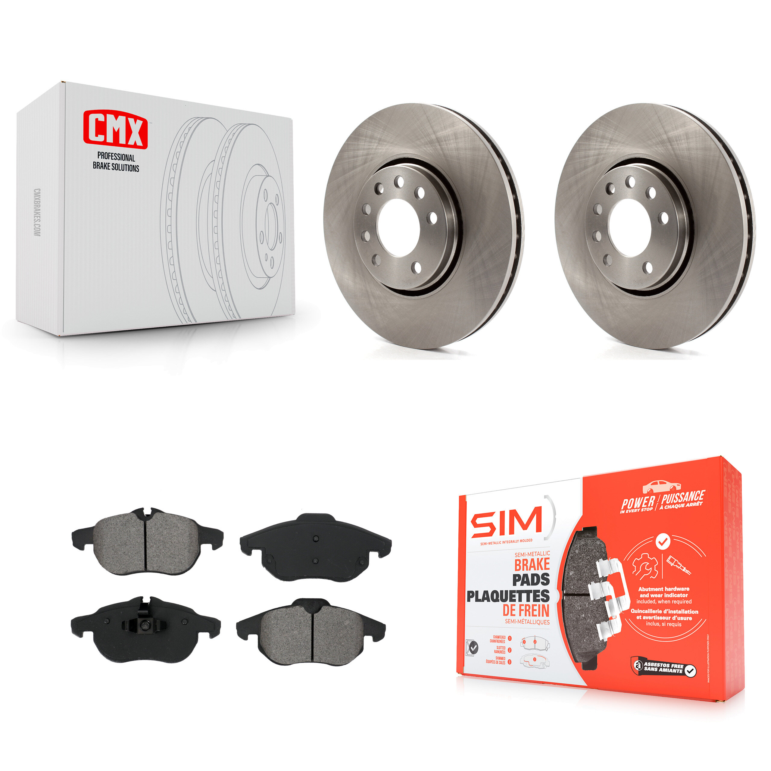 Transit Auto - K8S-100454 - Front Disc Brake Kits